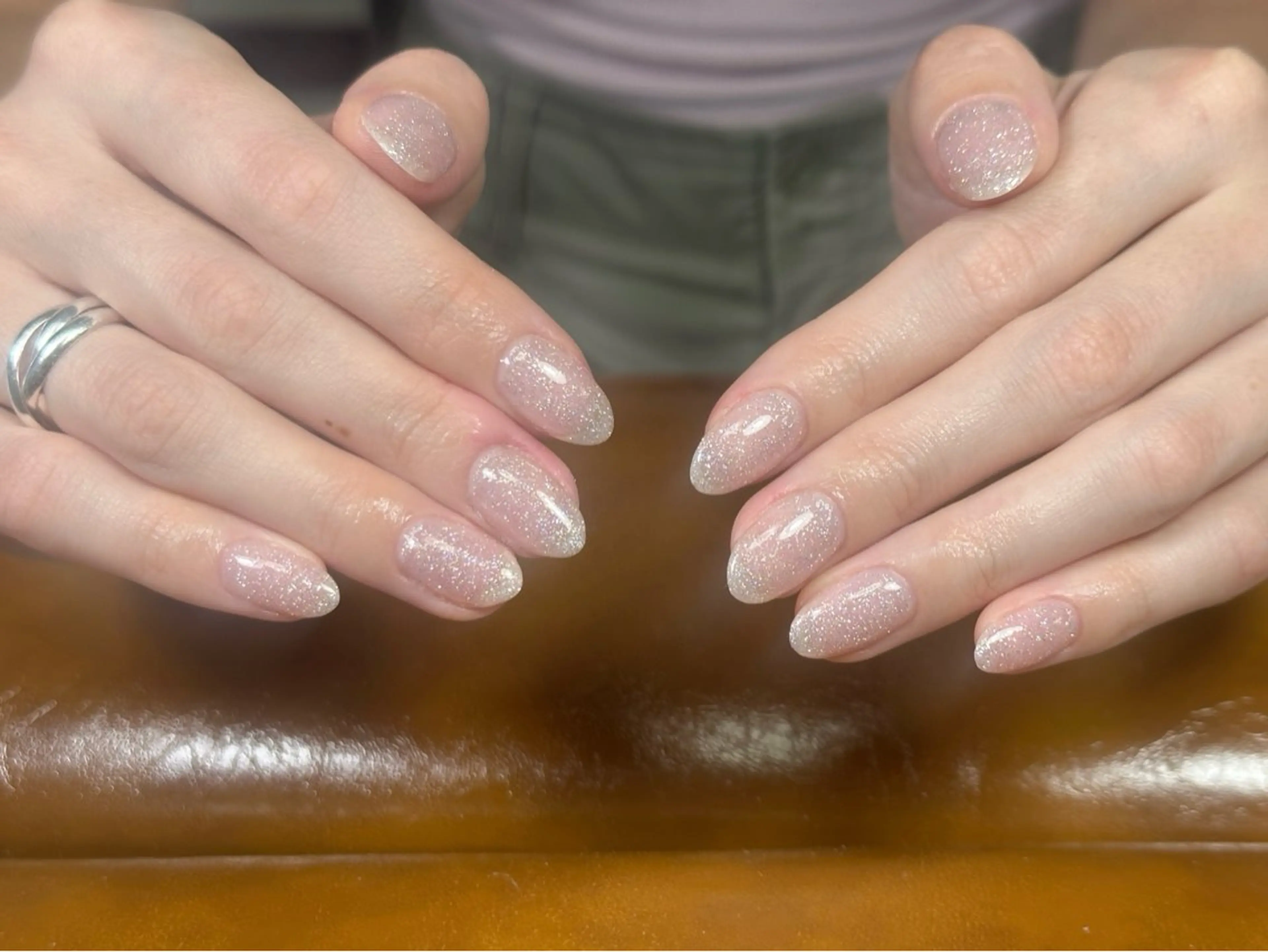 ネイル フットネイル ジェルネイル マグネットネイル 持ち込み ニュアンスネイル Miri nail salonのネイルデザイン