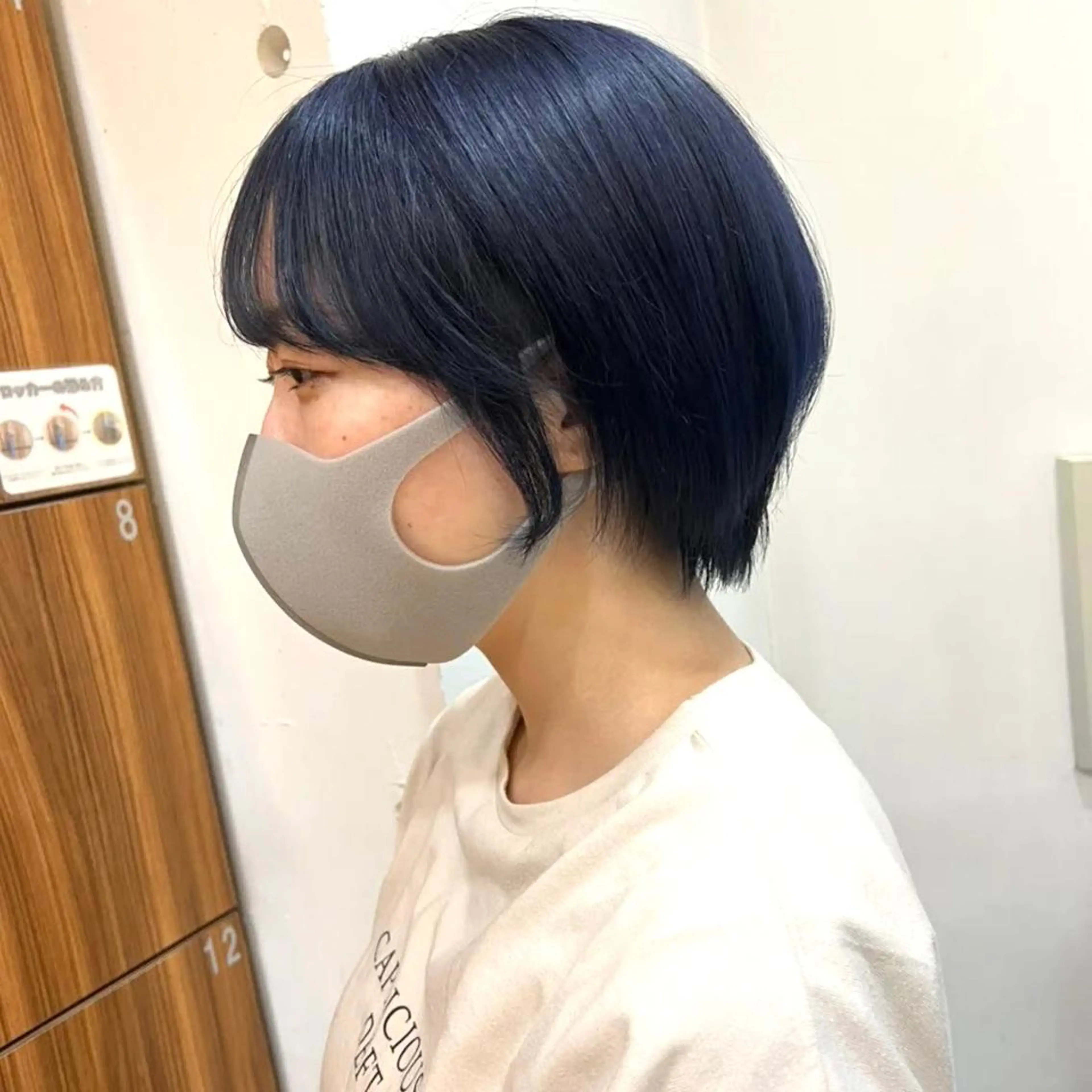 ショート カラー ダブルカラー ショートヘア 大和市の白髪ぼかし 職人￤柳川拓哉のヘアスタイル