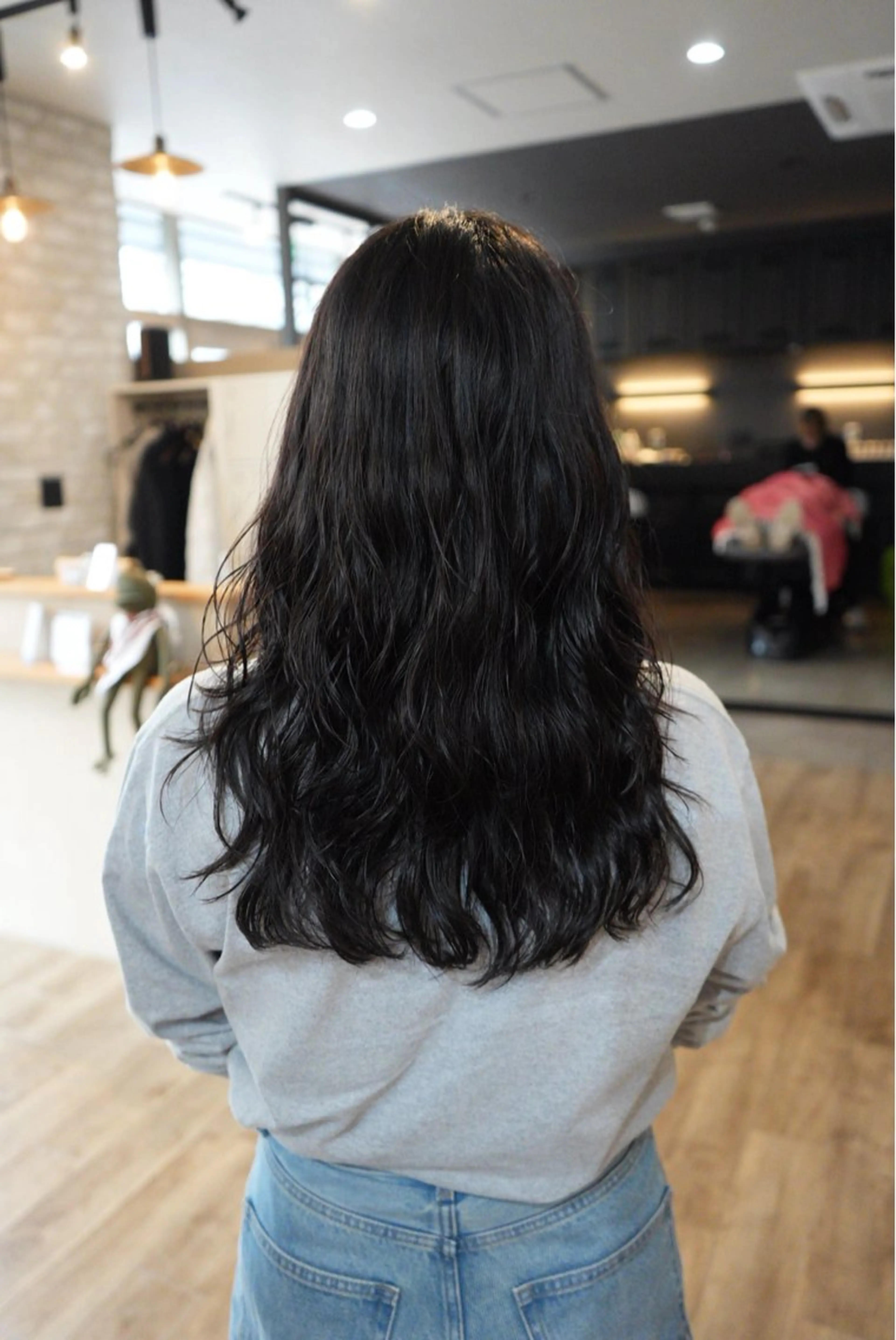 ロング パーマ カット パーマ トリートメント Basis 田口豪司のヘアスタイル