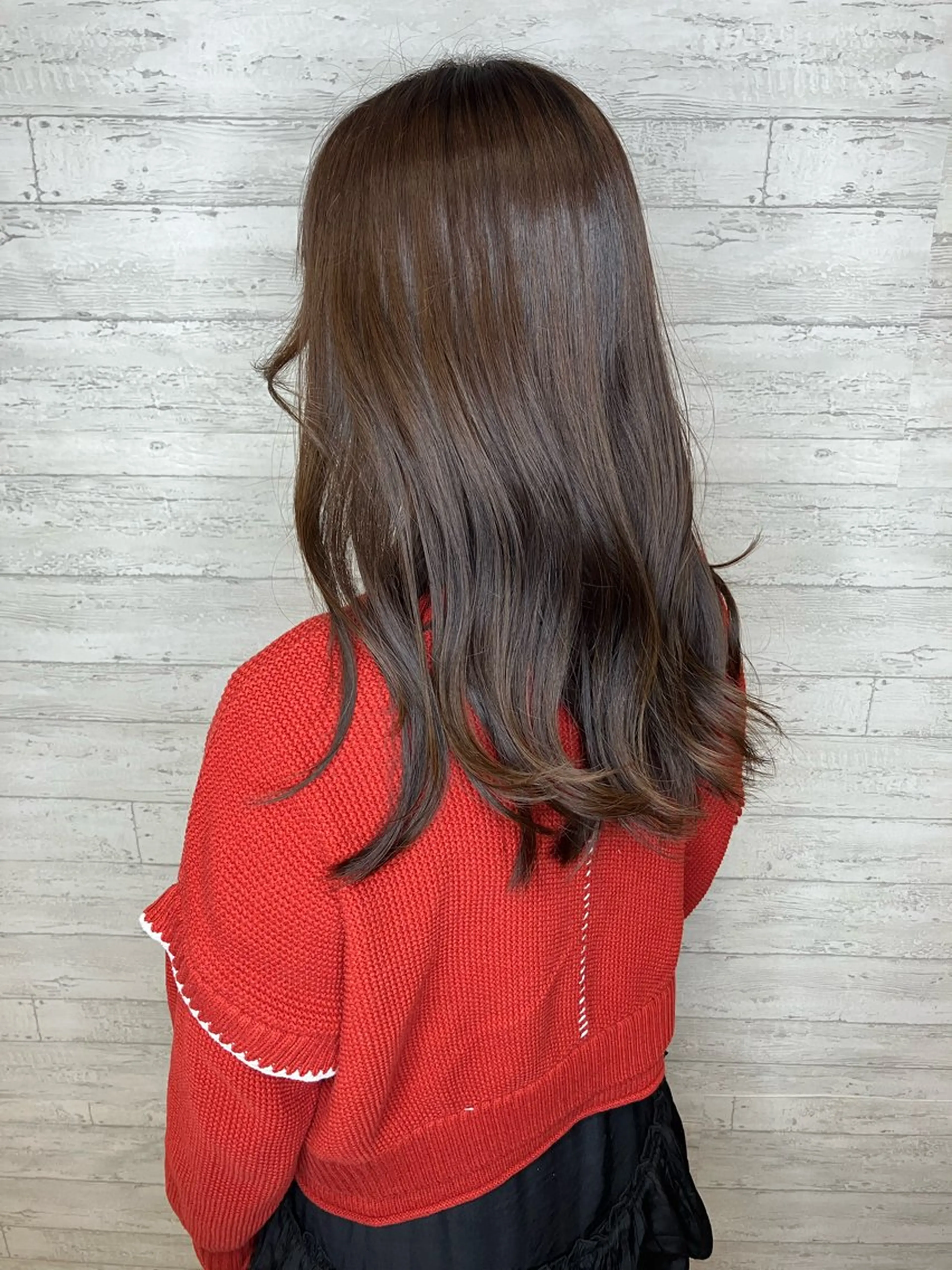 ロング カラー ブラウンカラー 小池 穂果/ 府中のヘアスタイル