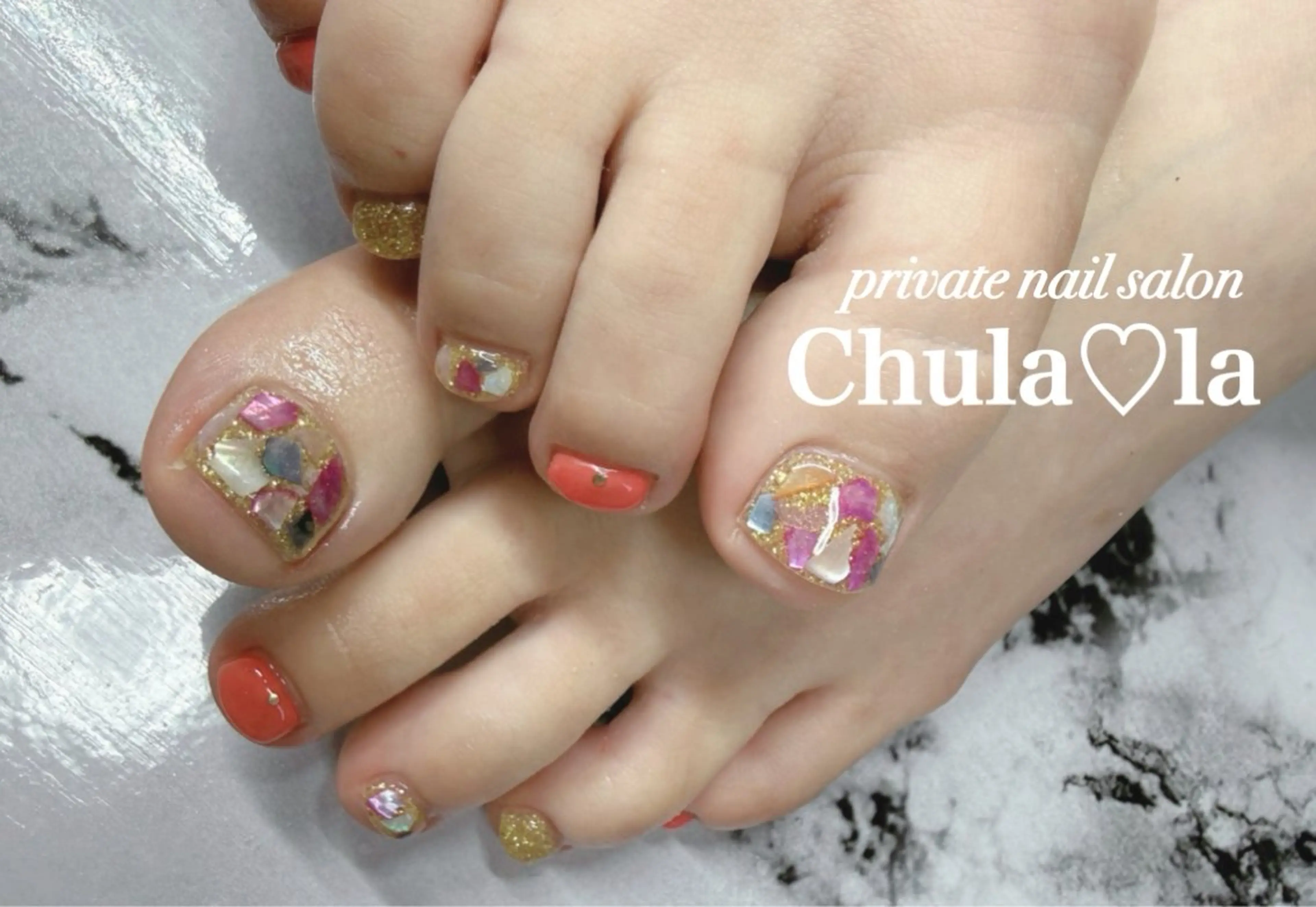 ネイル アートネイル フットネイル Chula♡la 豊見城市高安のネイルデザイン