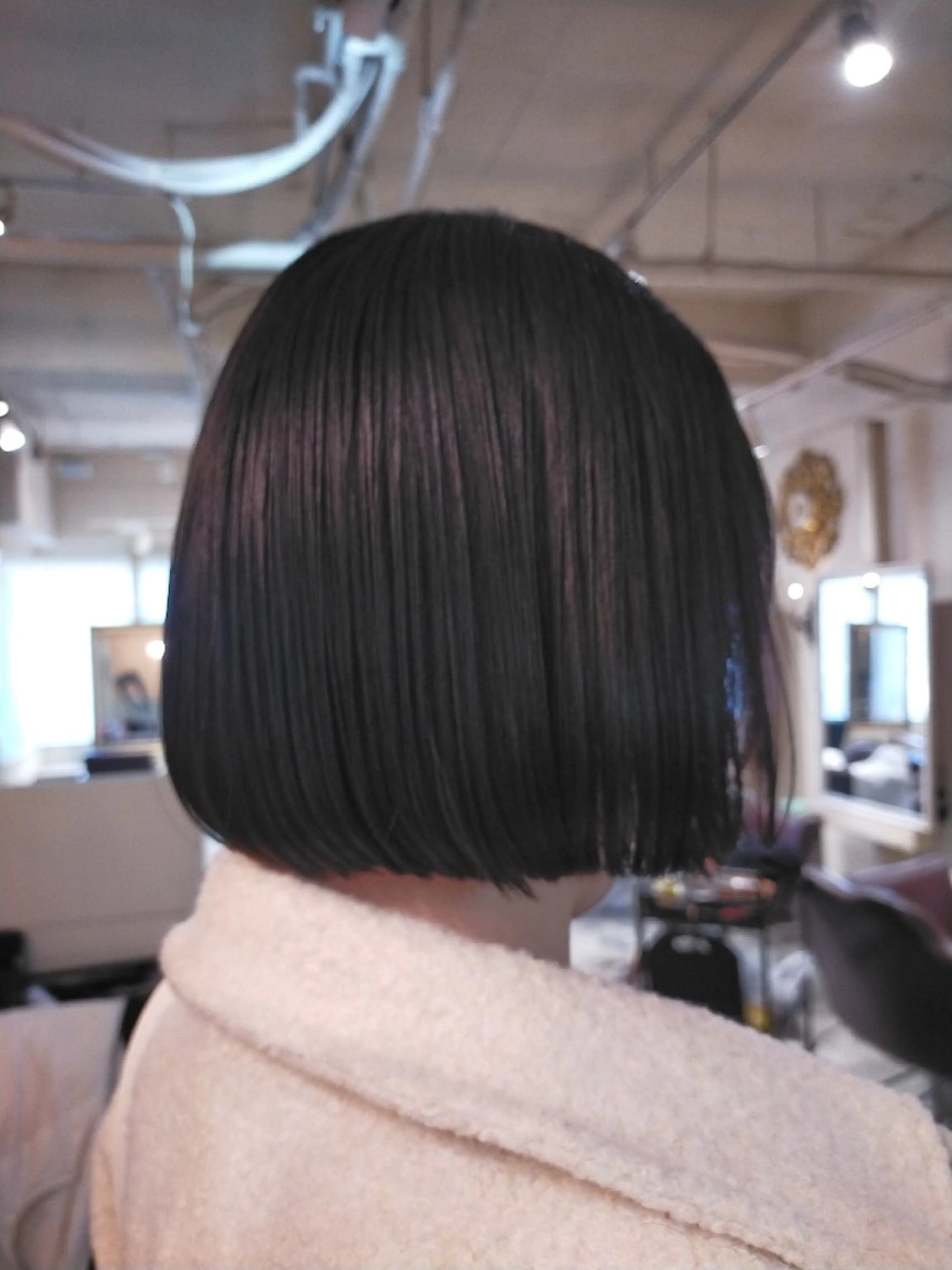ショート カラー ボブ カット ヘアカラー トリートメント Culumi クルミ 松井照雄/梅田茶屋町のヘアスタイル