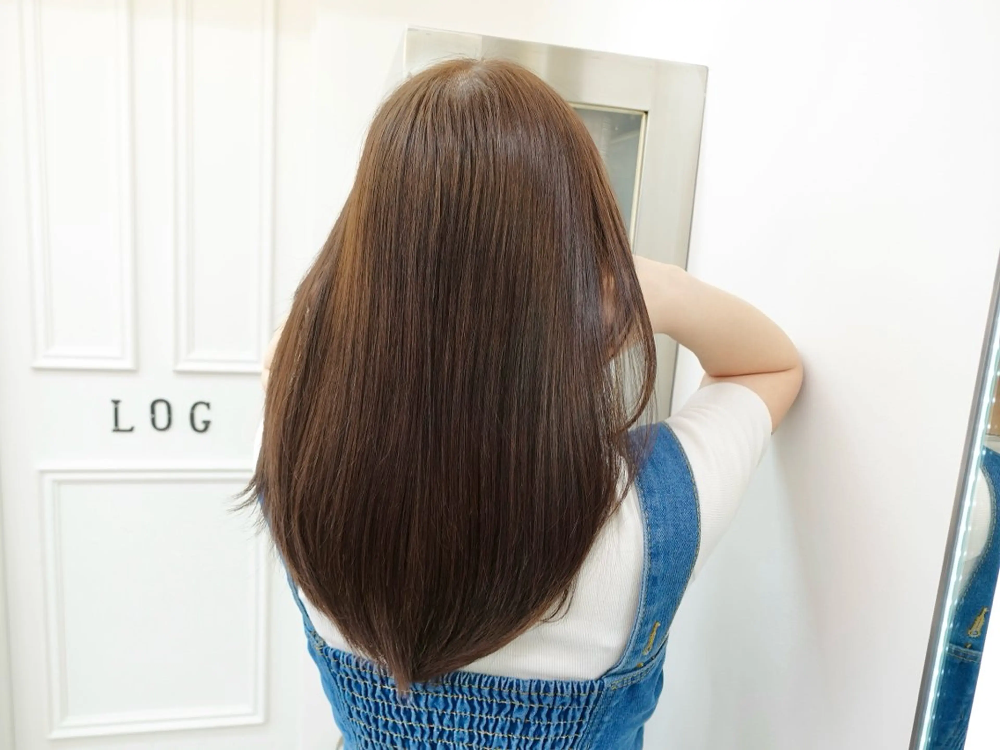 ロング シールエクステ☀️ L.O.G村岡健一のヘアスタイル