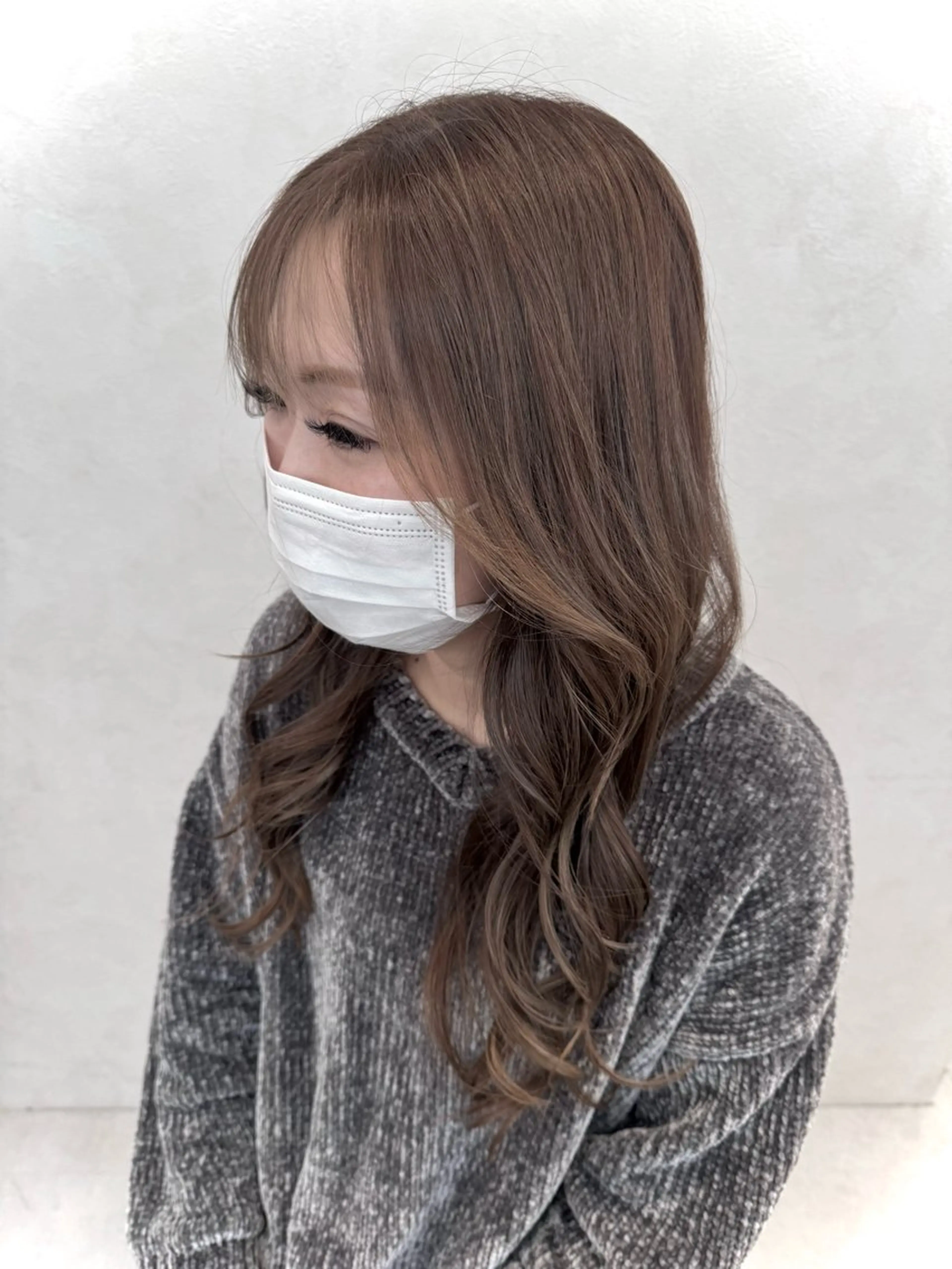 ロング カラー カット ヘアカラー トリートメント AKI 🐉のヘアスタイル