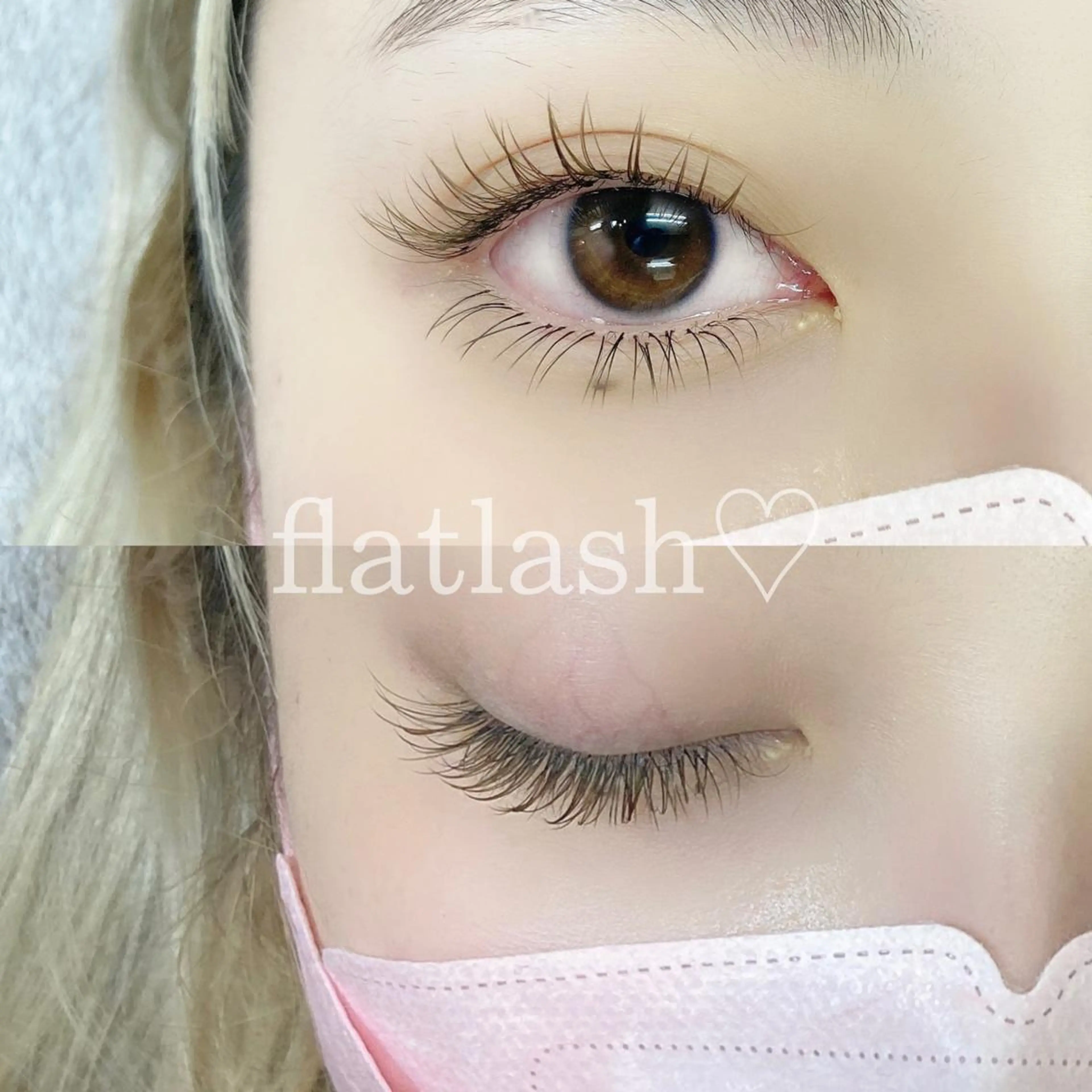 マツエク・マツパ フラットラッシュ eyelash salon ef.所属・tamura .のマツエク・マツパデザイン
