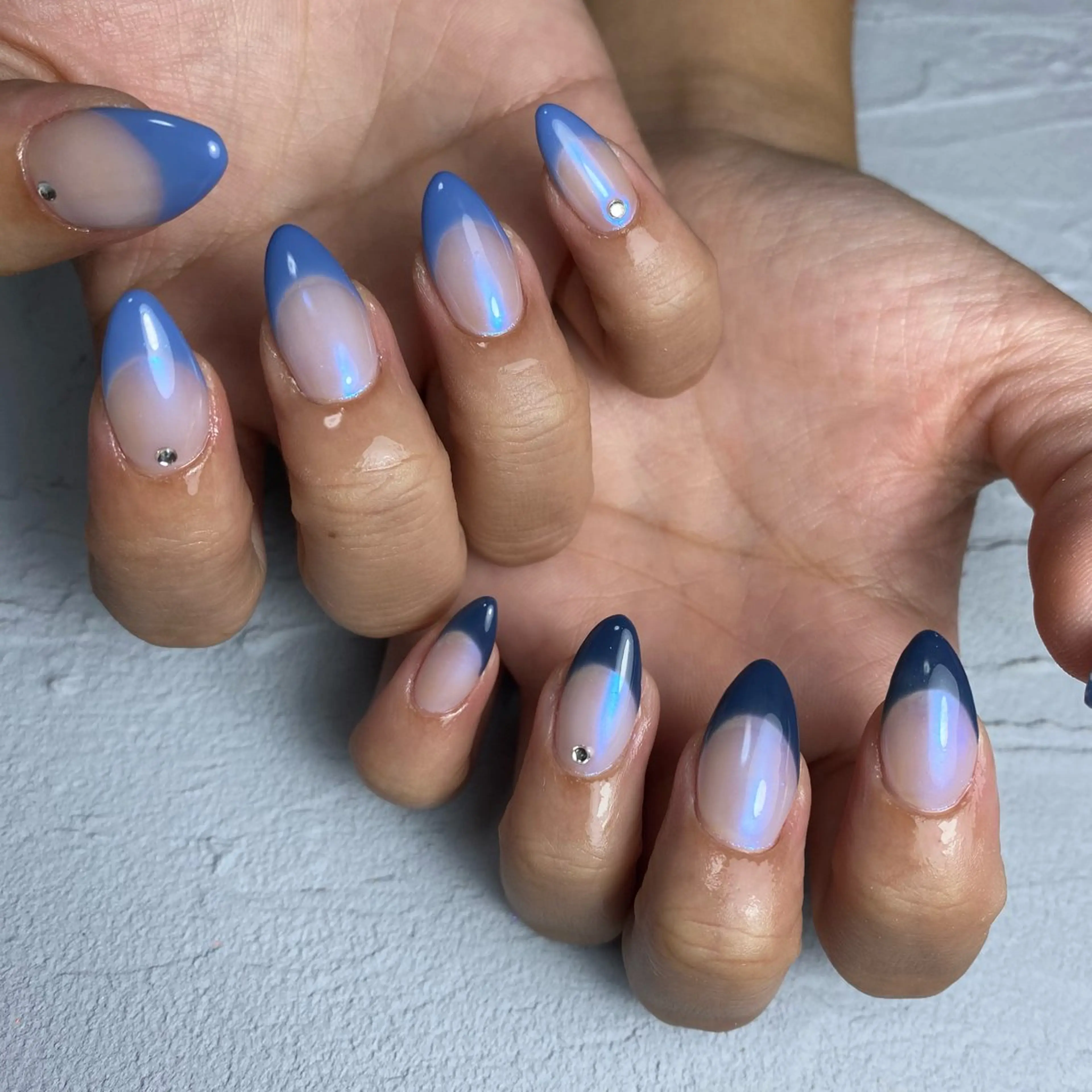 ネイル ミラーネイル ハンドネイル Re:Smil所属・☺︎ NOZOMI☺︎のネイルデザイン