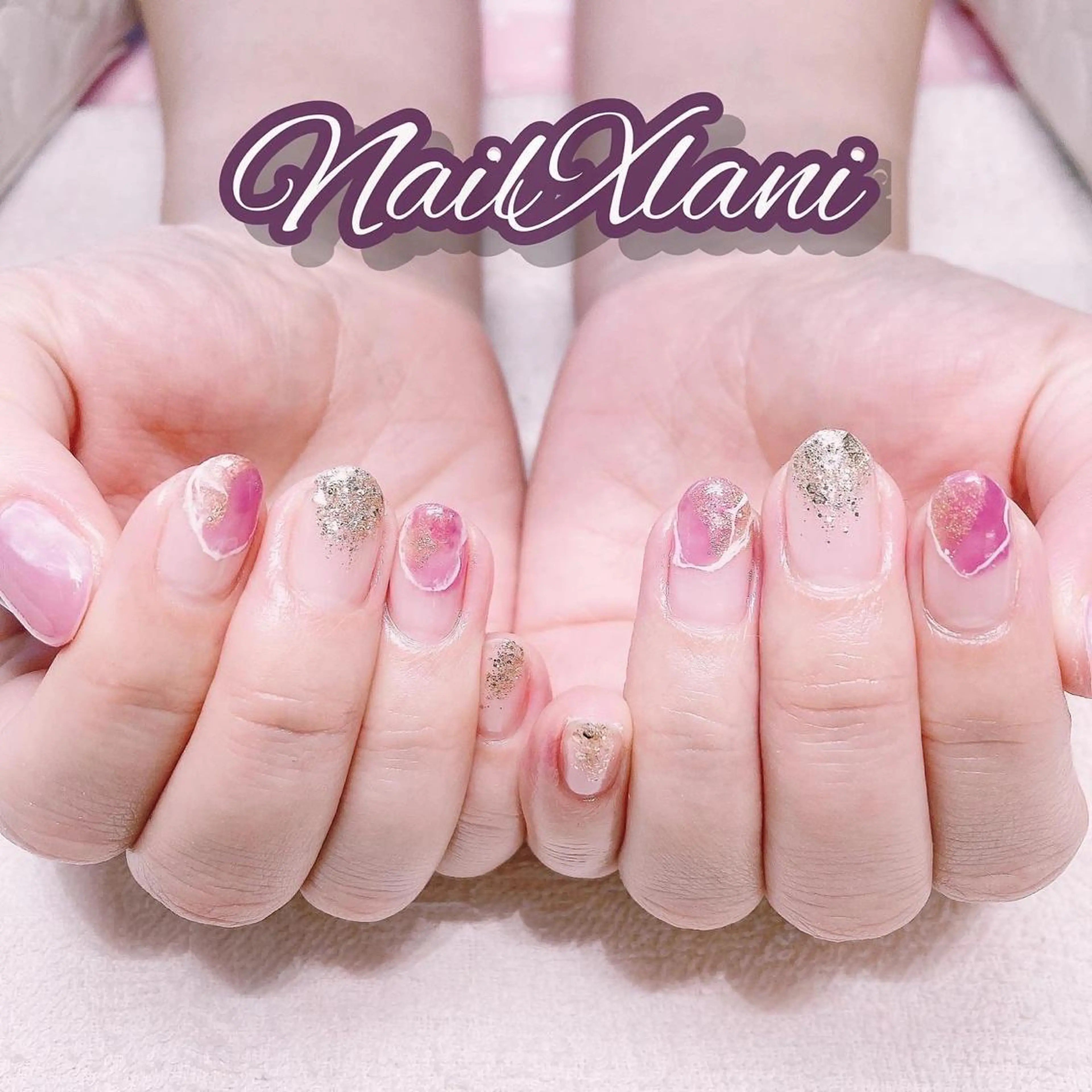 ネイル Nail×Lani 深爪矯正対応◎のネイルデザイン