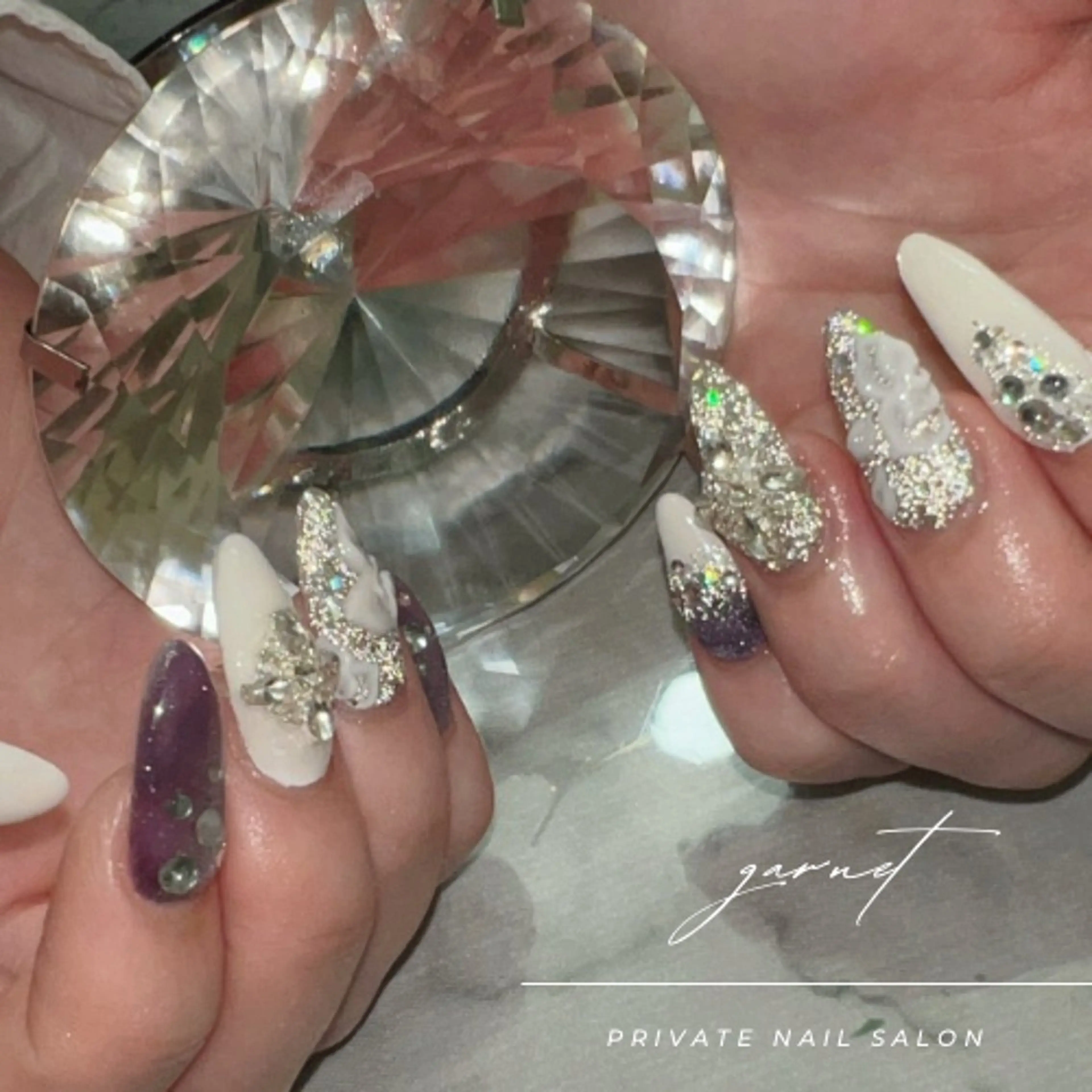 ネイル ハンドネイル Garnet nailのネイルデザイン