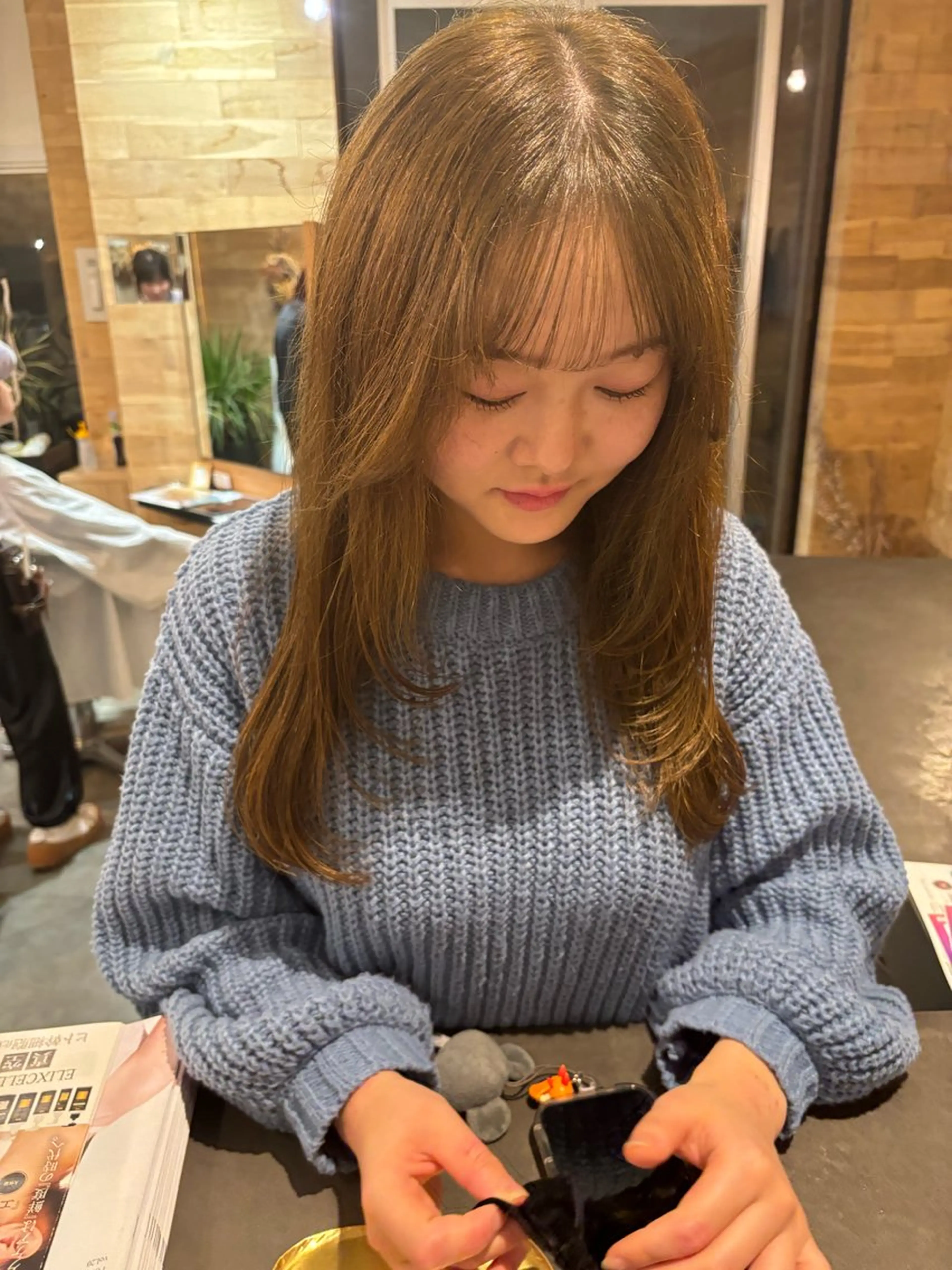 ロング 工藤 璃乃 /ぱつっとボブのヘアスタイル