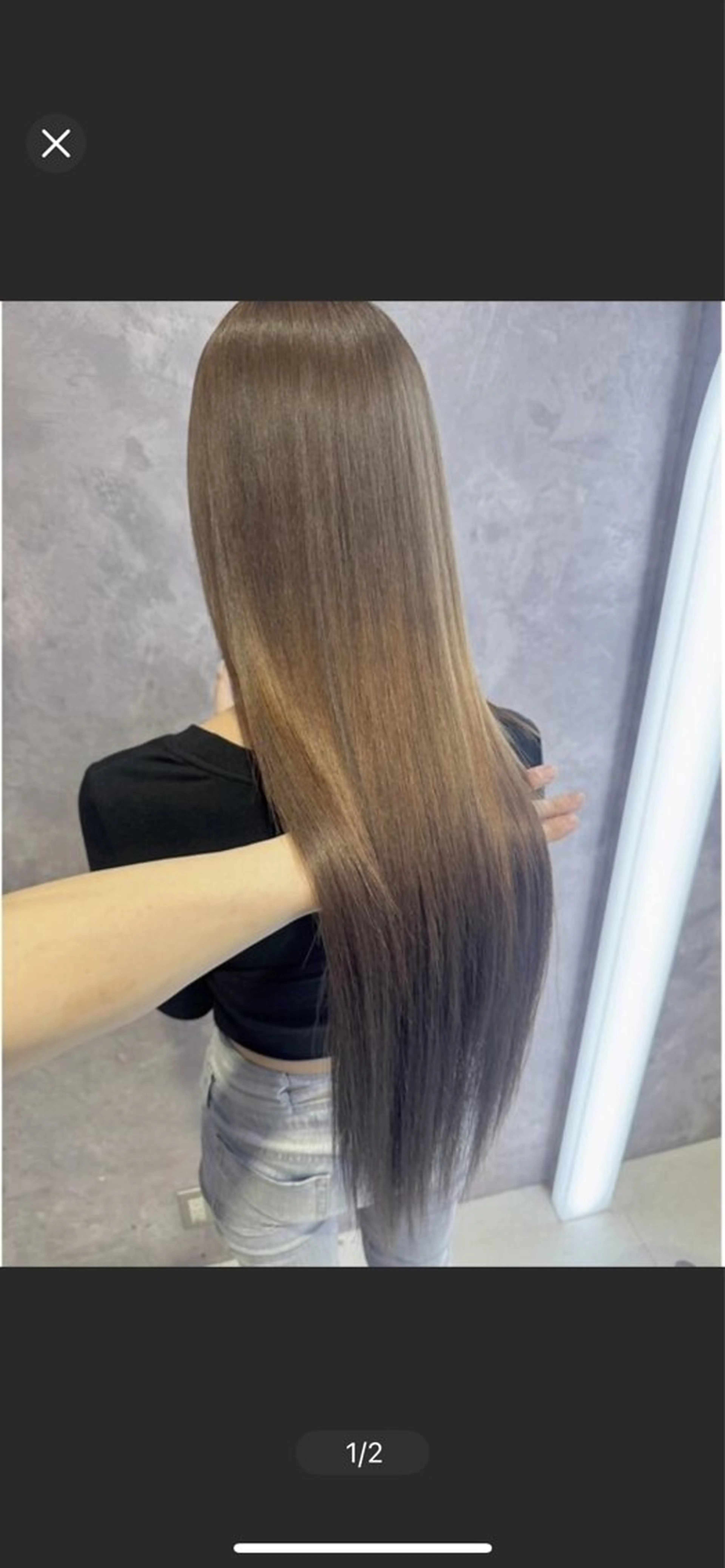 ロング 久保寺 鮎香のヘアスタイル