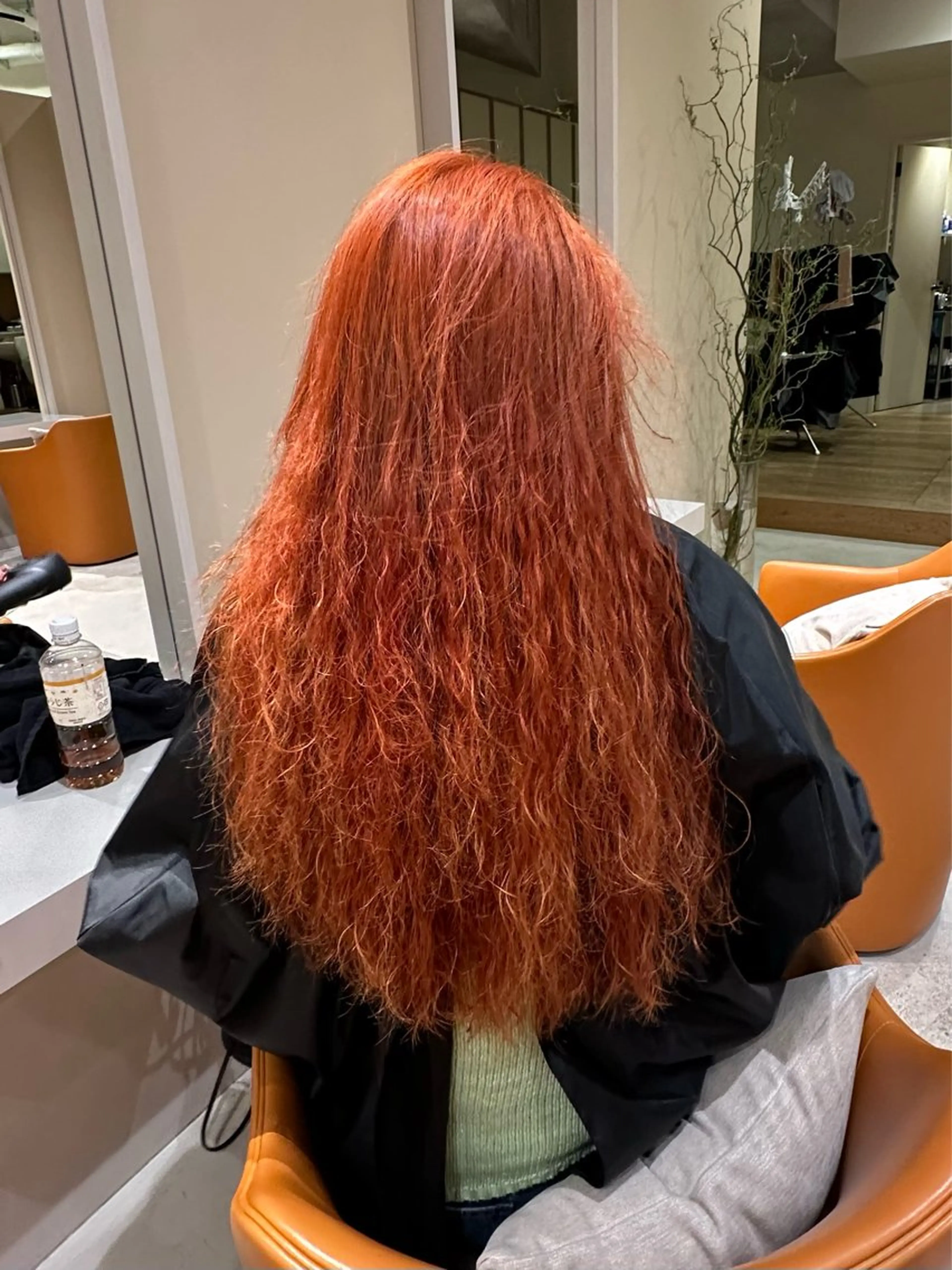 ロング カラー パーマ ヘアアレンジ 🎀オイダイラ モモカ🎀のヘアスタイル