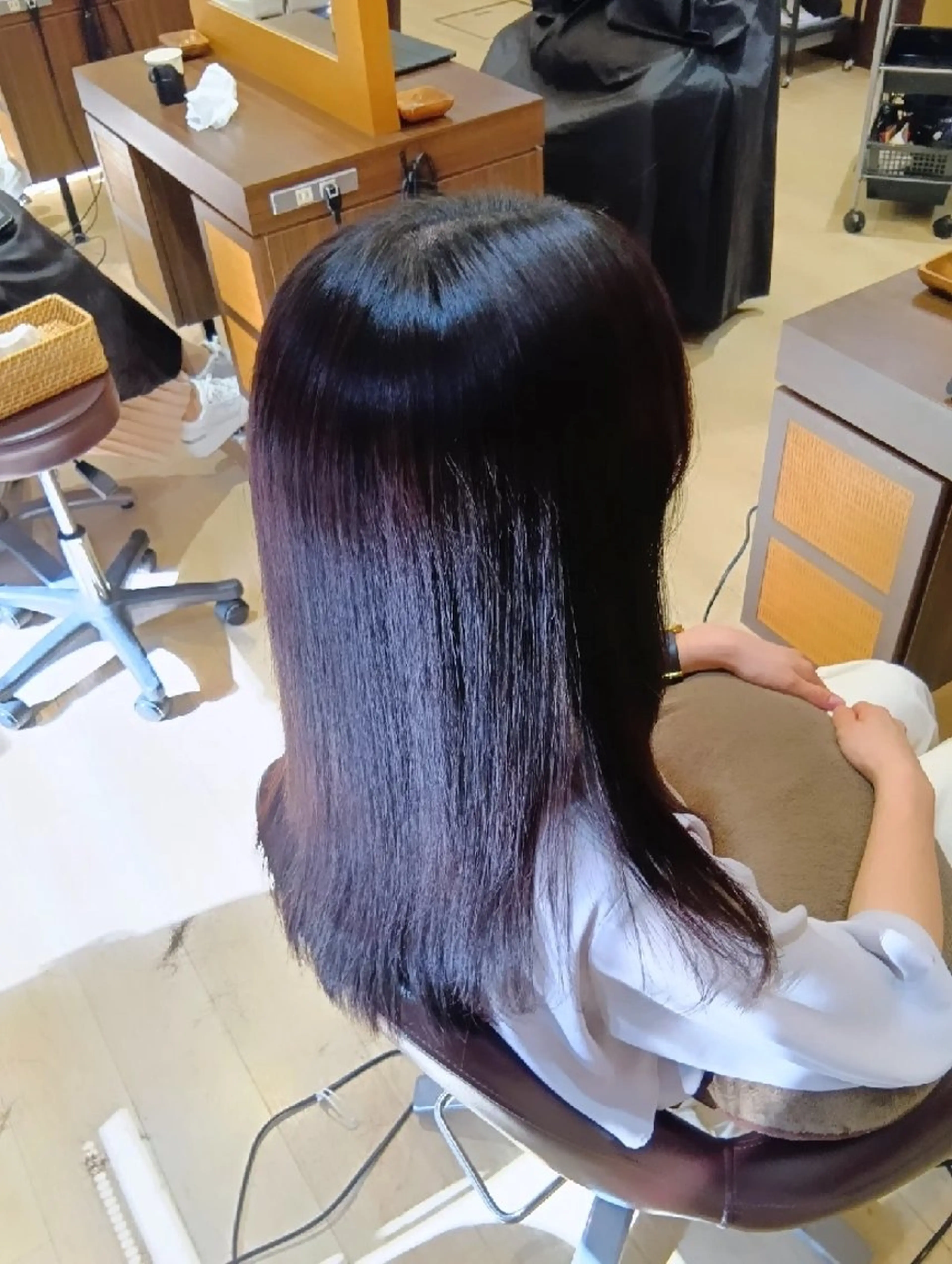ロング 縮毛矯正 カット 縮毛矯正 トリートメント 小林暢🌟Orque 髪質改善サロン🌙のヘアスタイル