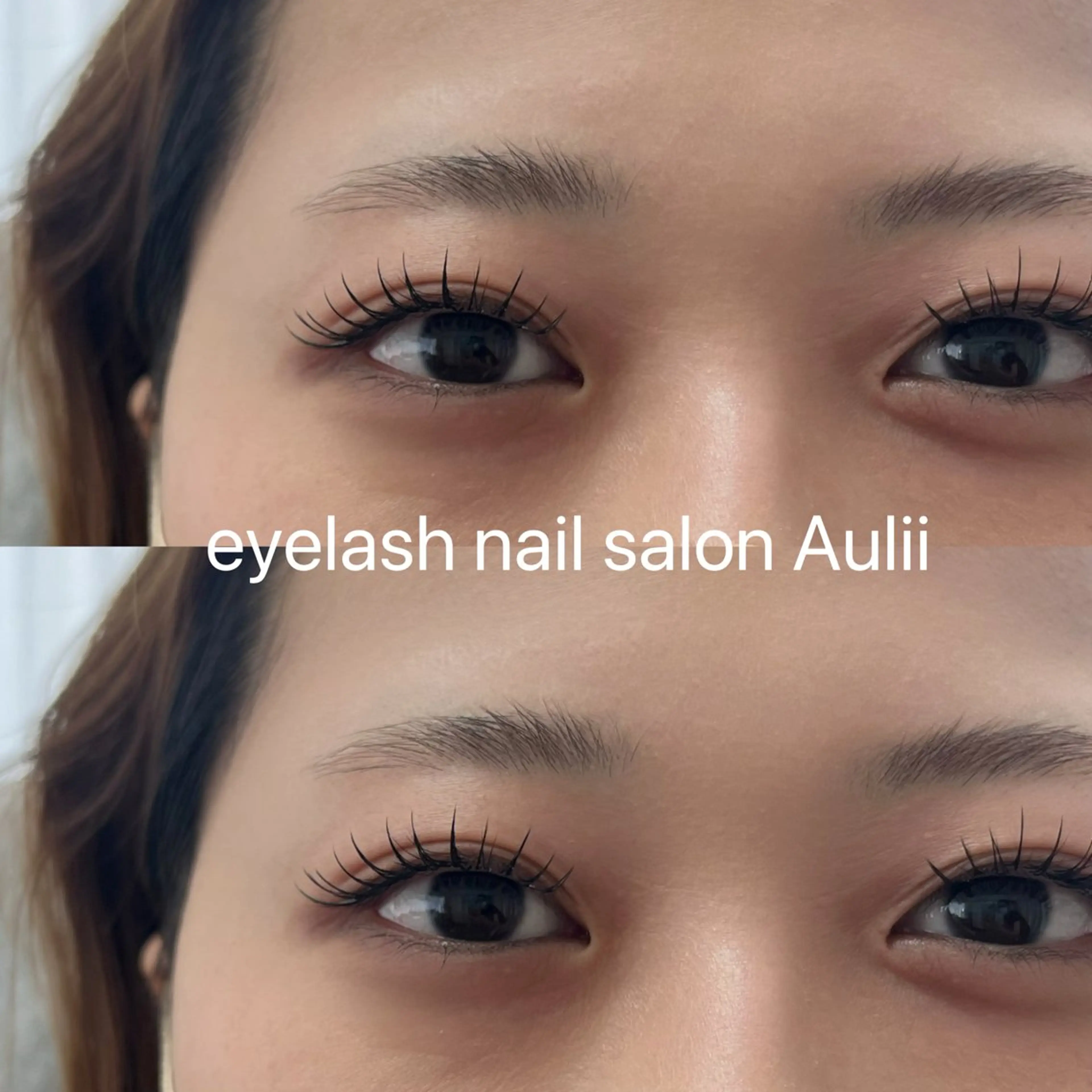 マツエク・マツパ フラットラッシュ eyelash nail salon Aulii所属・kanesaka .のマツエク・マツパデザイン