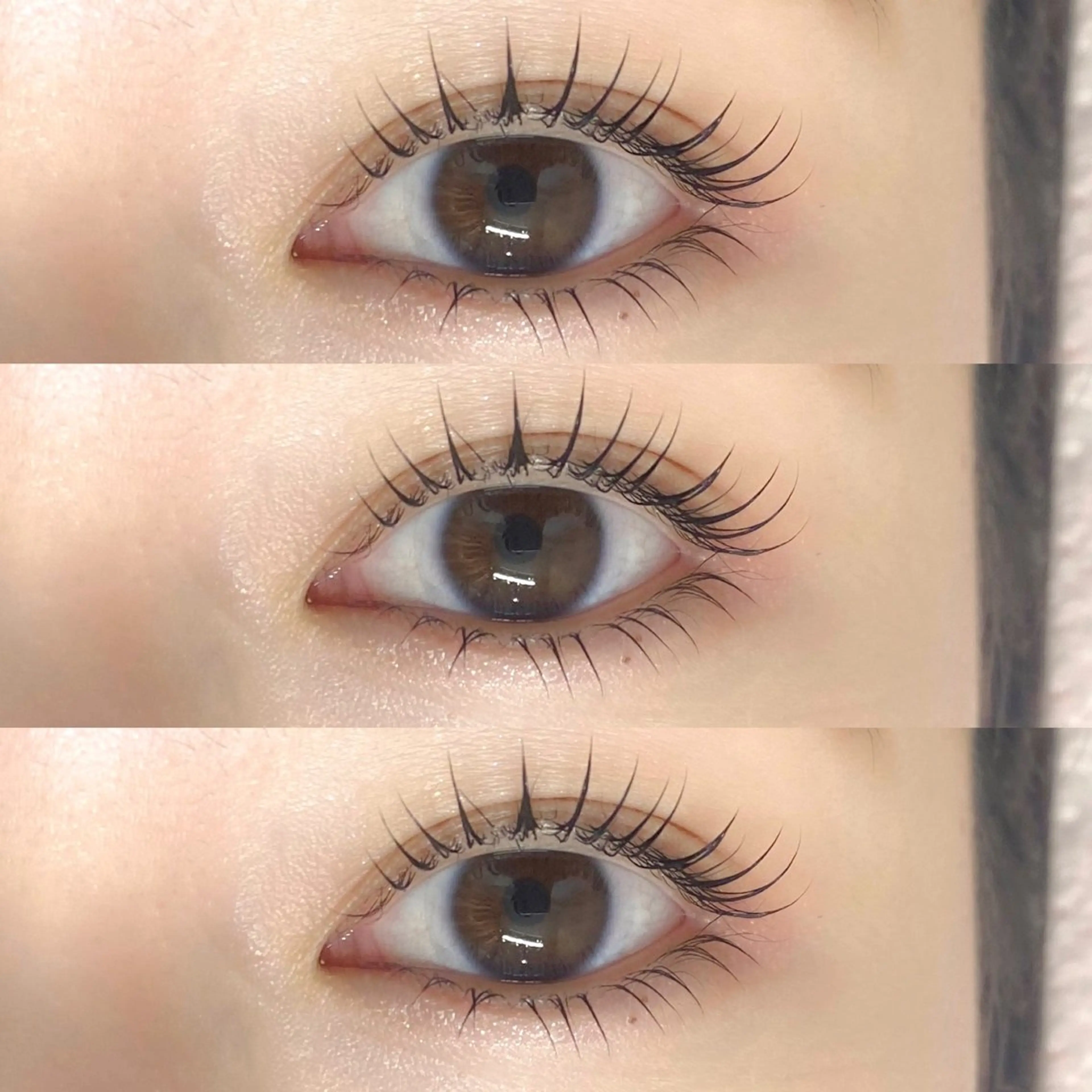 マツエク・マツパ 束感まつ毛 ナチュラル 下まつげエクステ マツパ meg .のマツエク・マツパデザイン