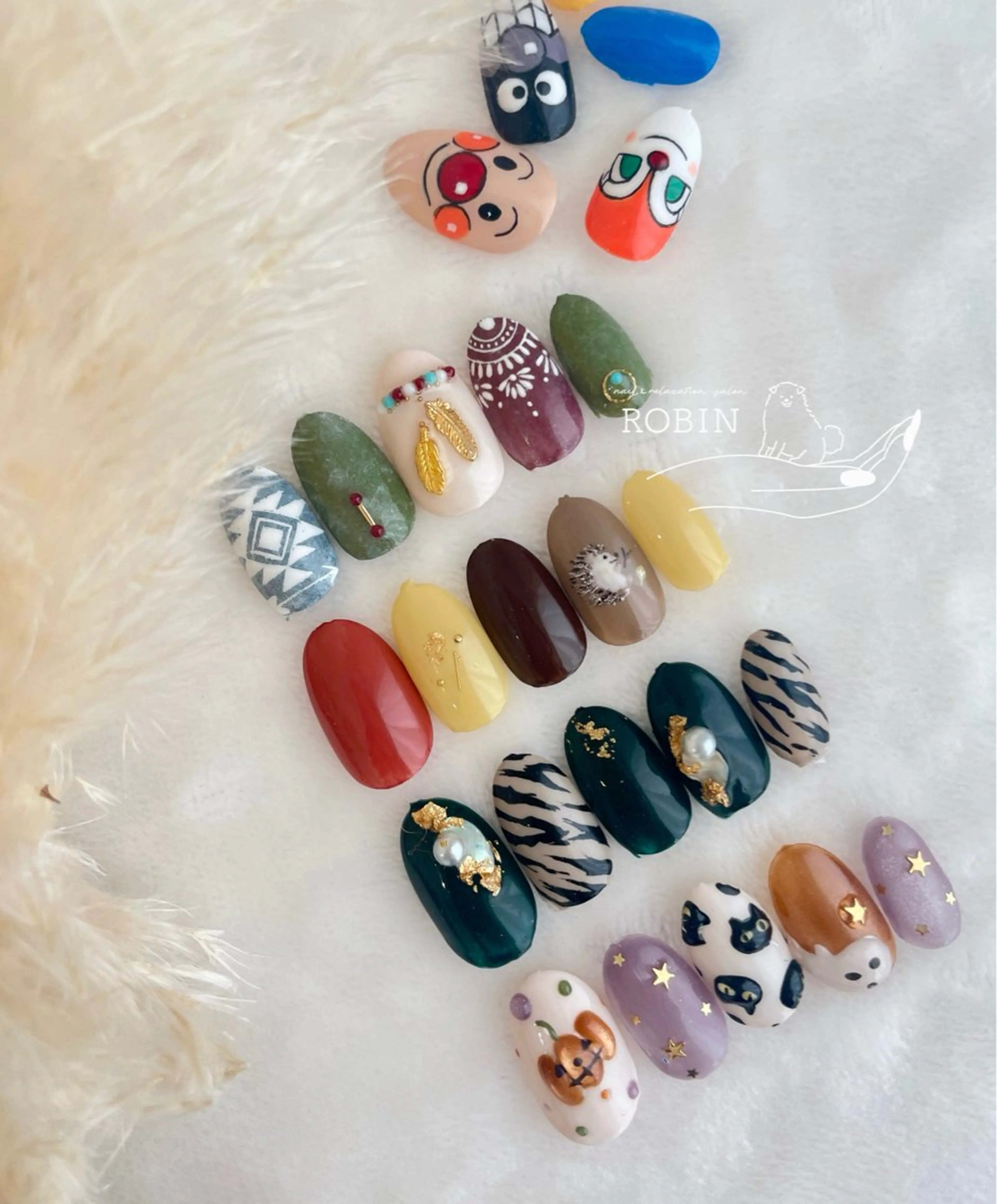 ネイル ハンドネイル フットネイル 山田 美紀のネイルデザイン