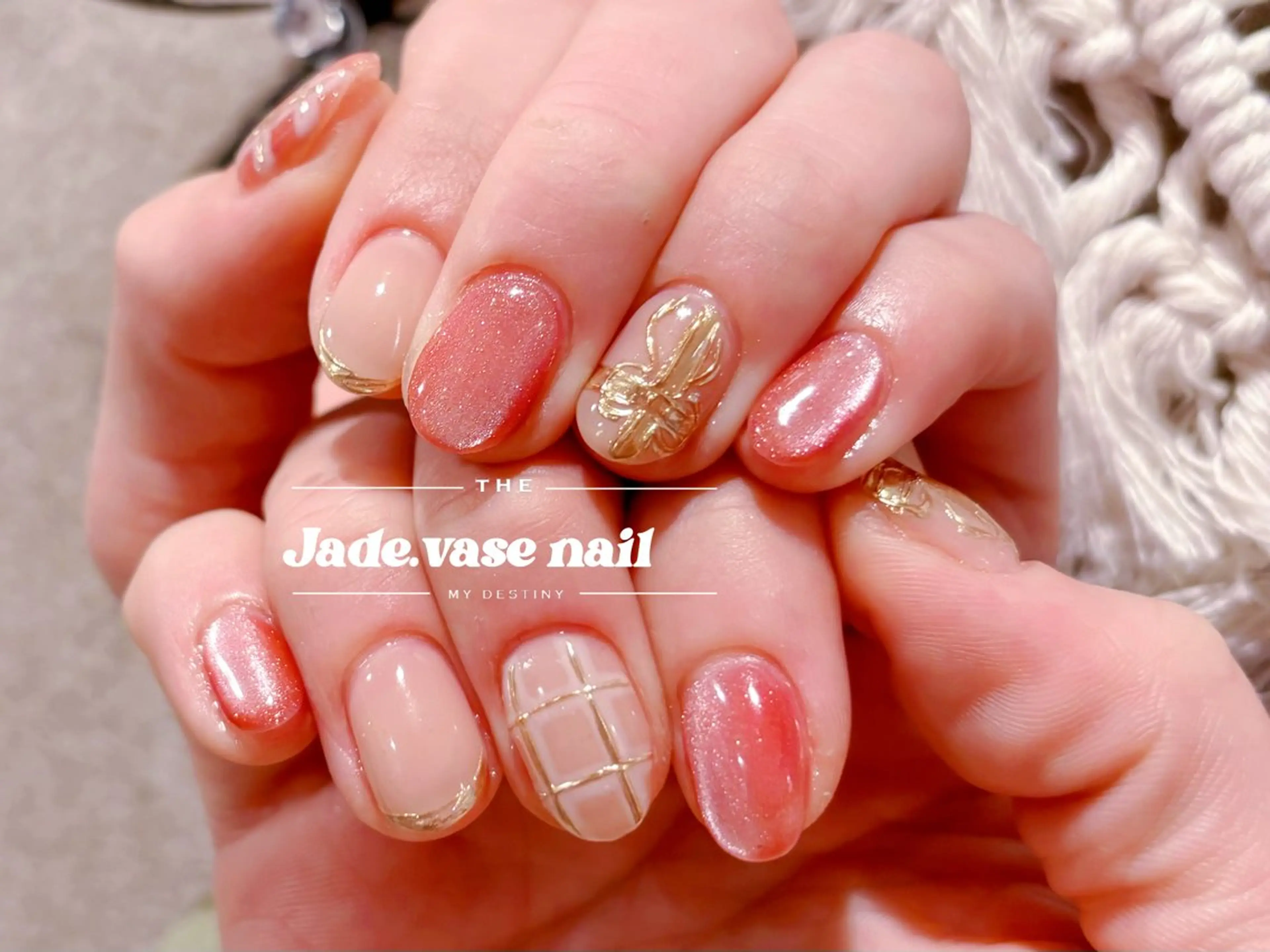 ネイル ハンドネイル ハンドケア ✰Jade.vase 银座のネイルデザイン