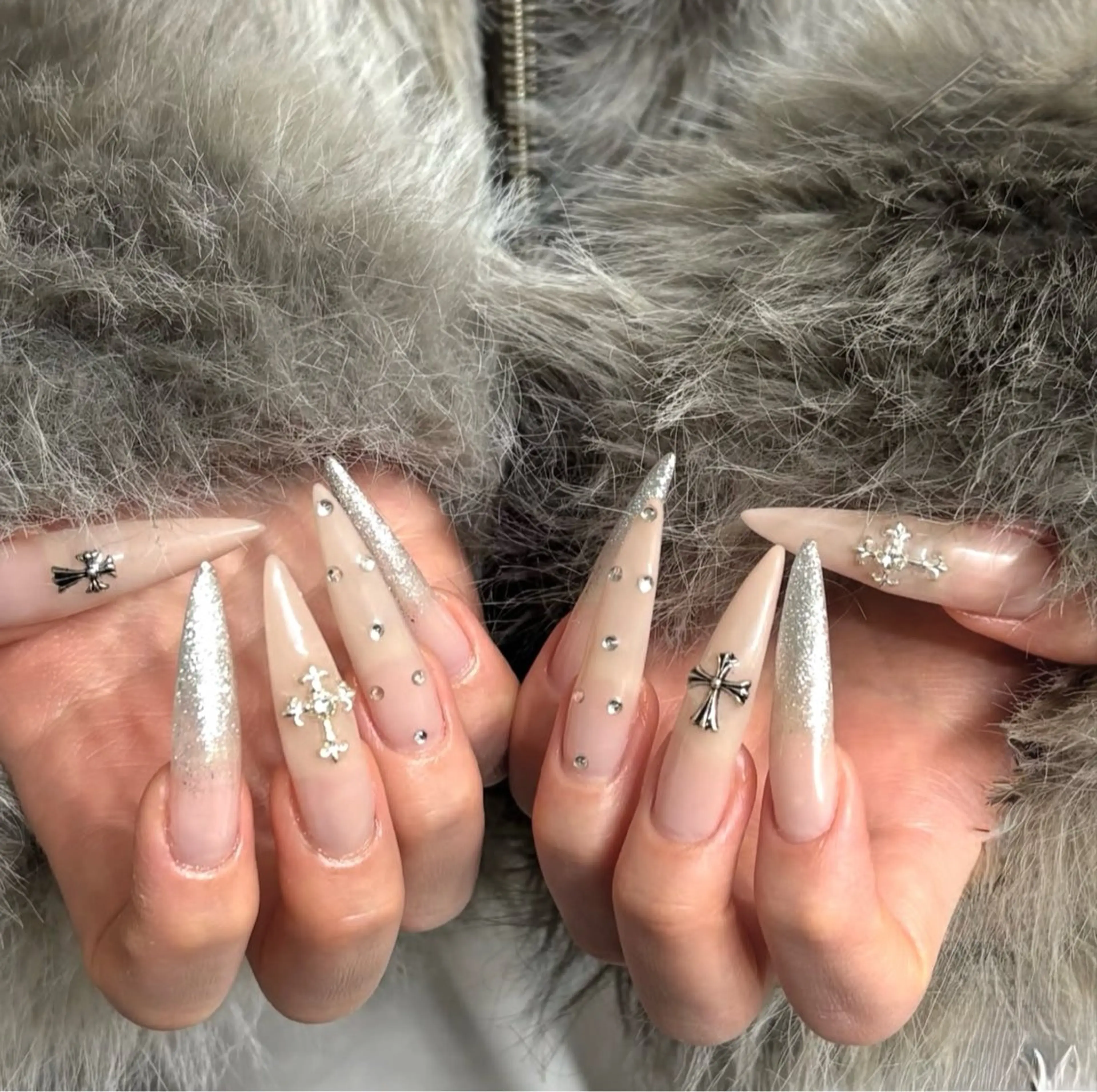 ネイル 韓国ネイル ニュアンスネイル シンプルネイル 春ネイル バレンタイン Nihonthy Nail 新宿所属・Nihonthy Nail 新宿のネイルデザイン