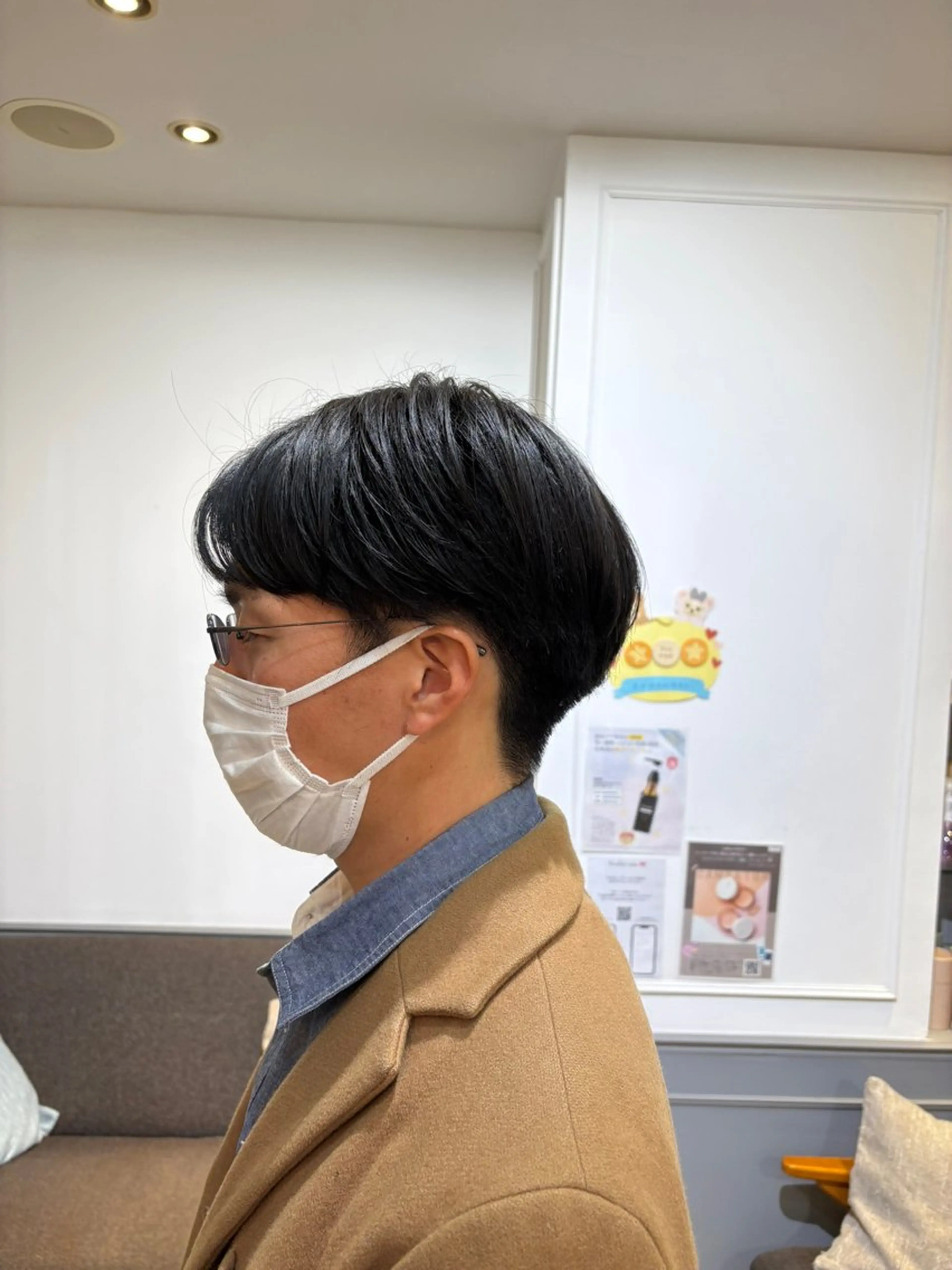 メンズ カット 韓国ヘアー🇰🇷 MIWAのヘアスタイル