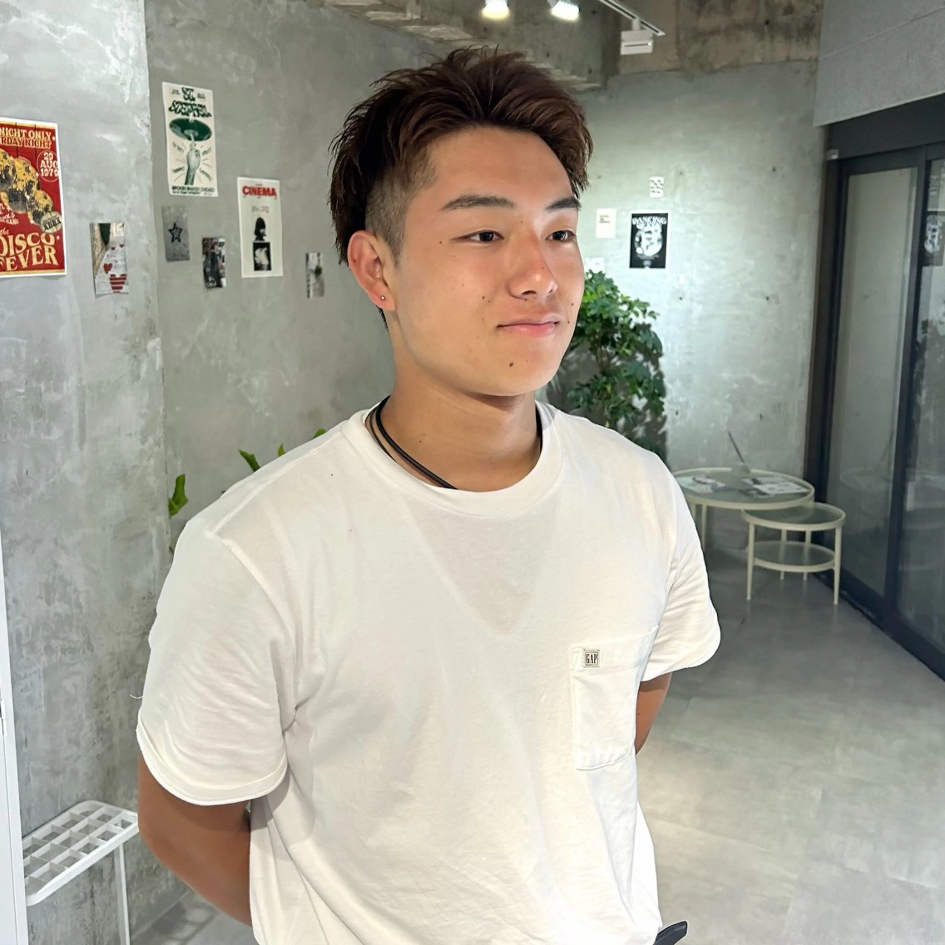 メンズ アイブロウ カット Kanna /doorwhiteのヘアスタイル