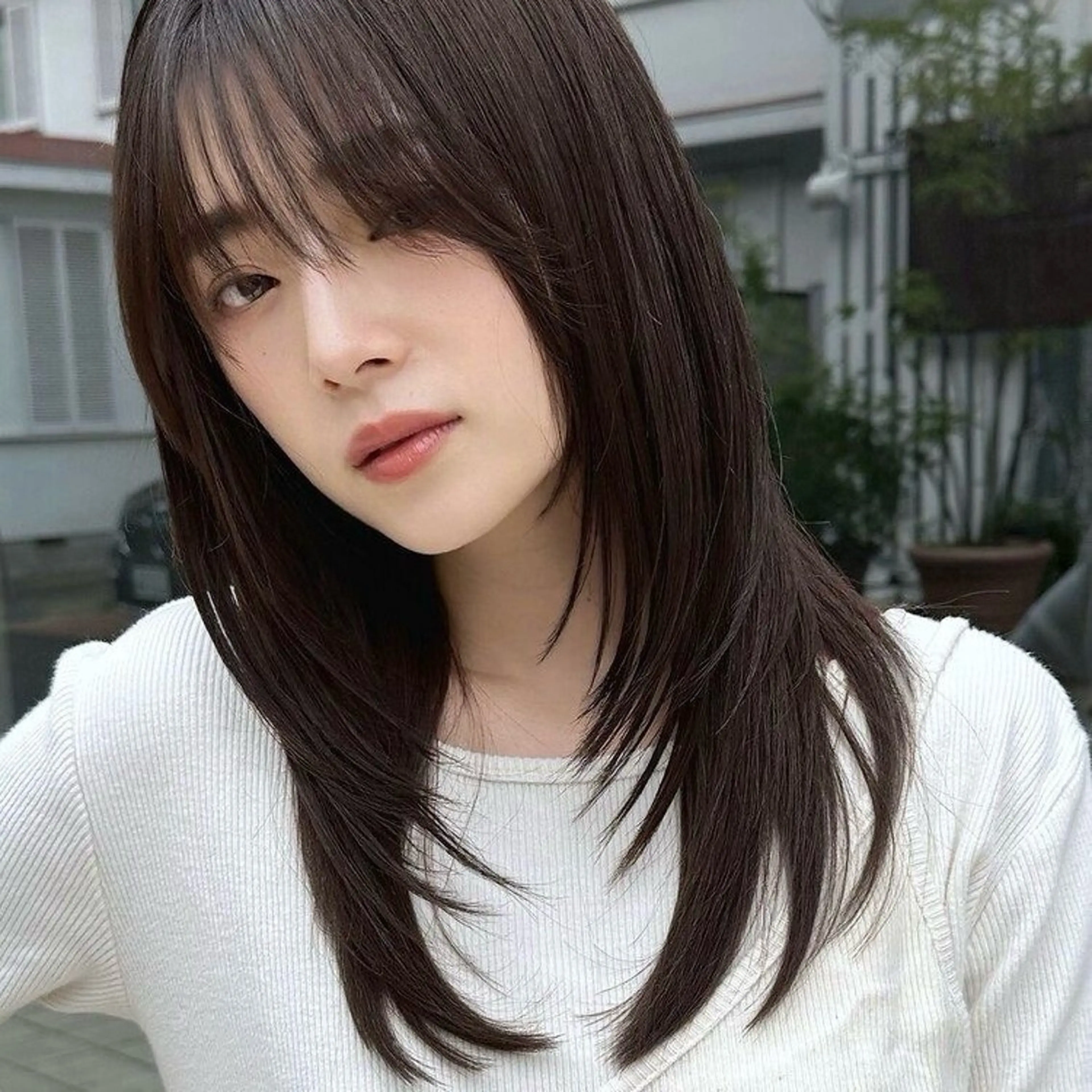 ロング ヘアアレンジ 韓国風ヘア レイヤーカット ロング fifth Tokyo所属・fifth 石川 凪のヘアスタイル