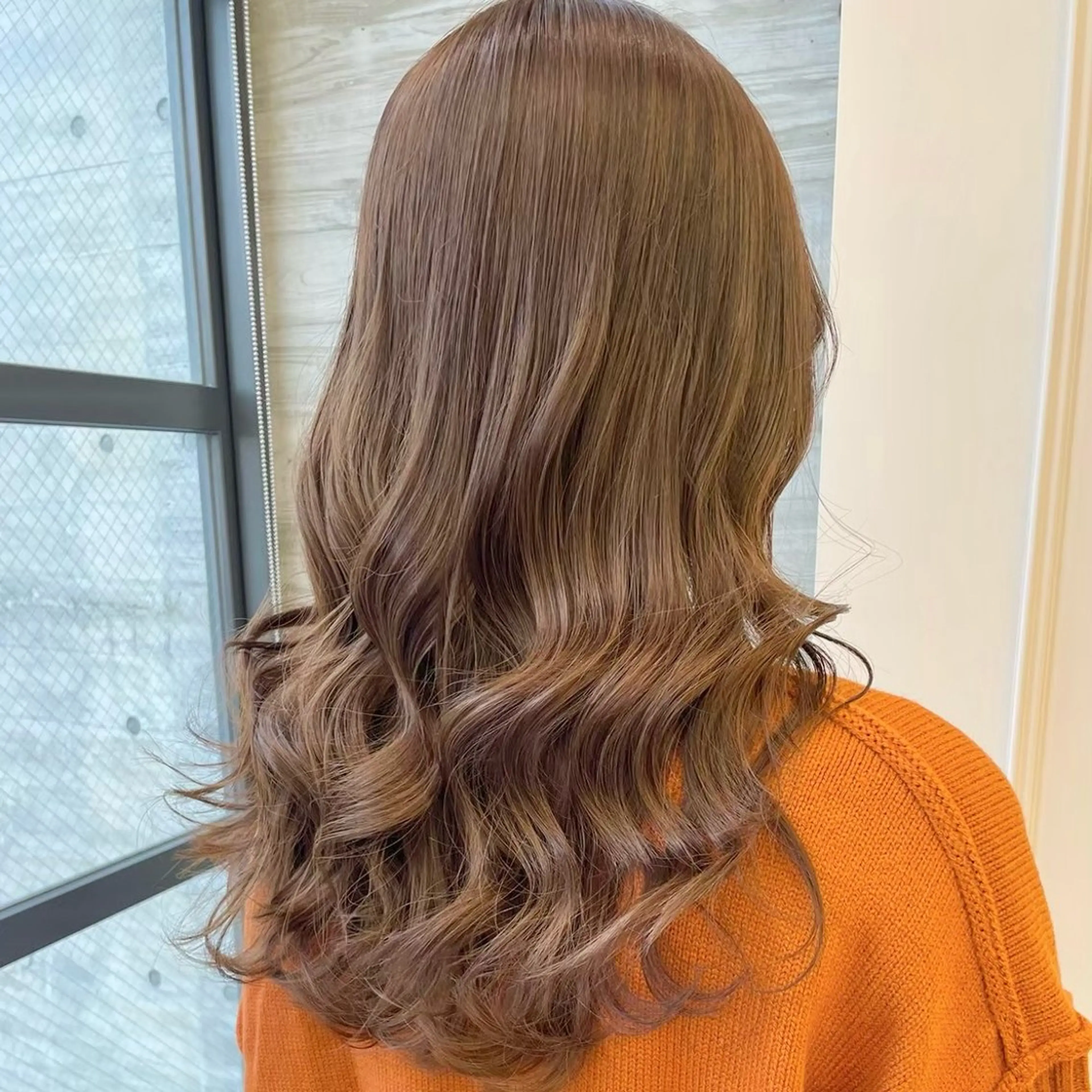 ロング カラー ヘアカラー ParveMix￤ 大賀さつき🍨🤍のヘアスタイル