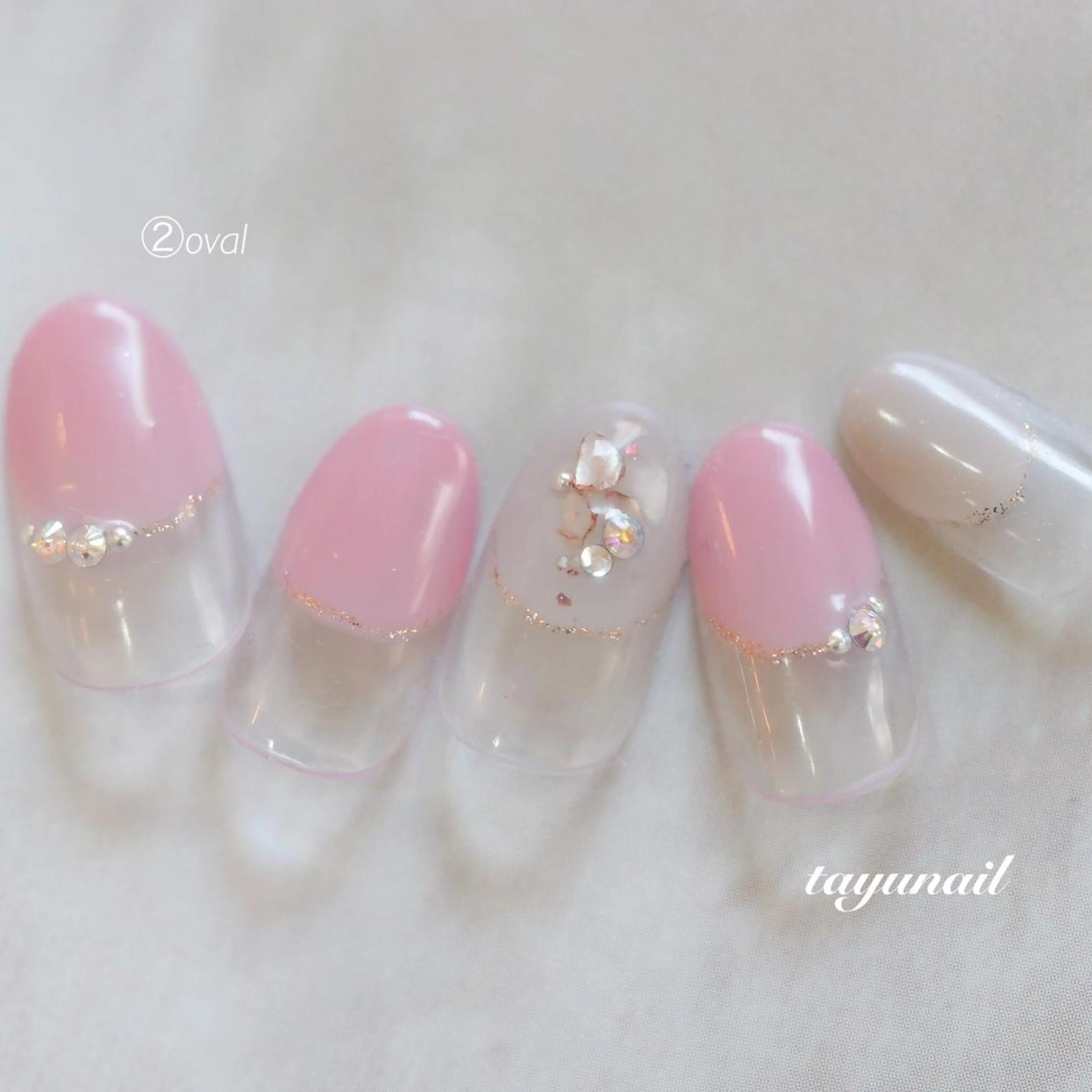 ネイル アートネイル ブルー フレンチネイル ジェルネイル ワンカラーネイル ネイルサロン 【たゆnail】のネイルデザイン