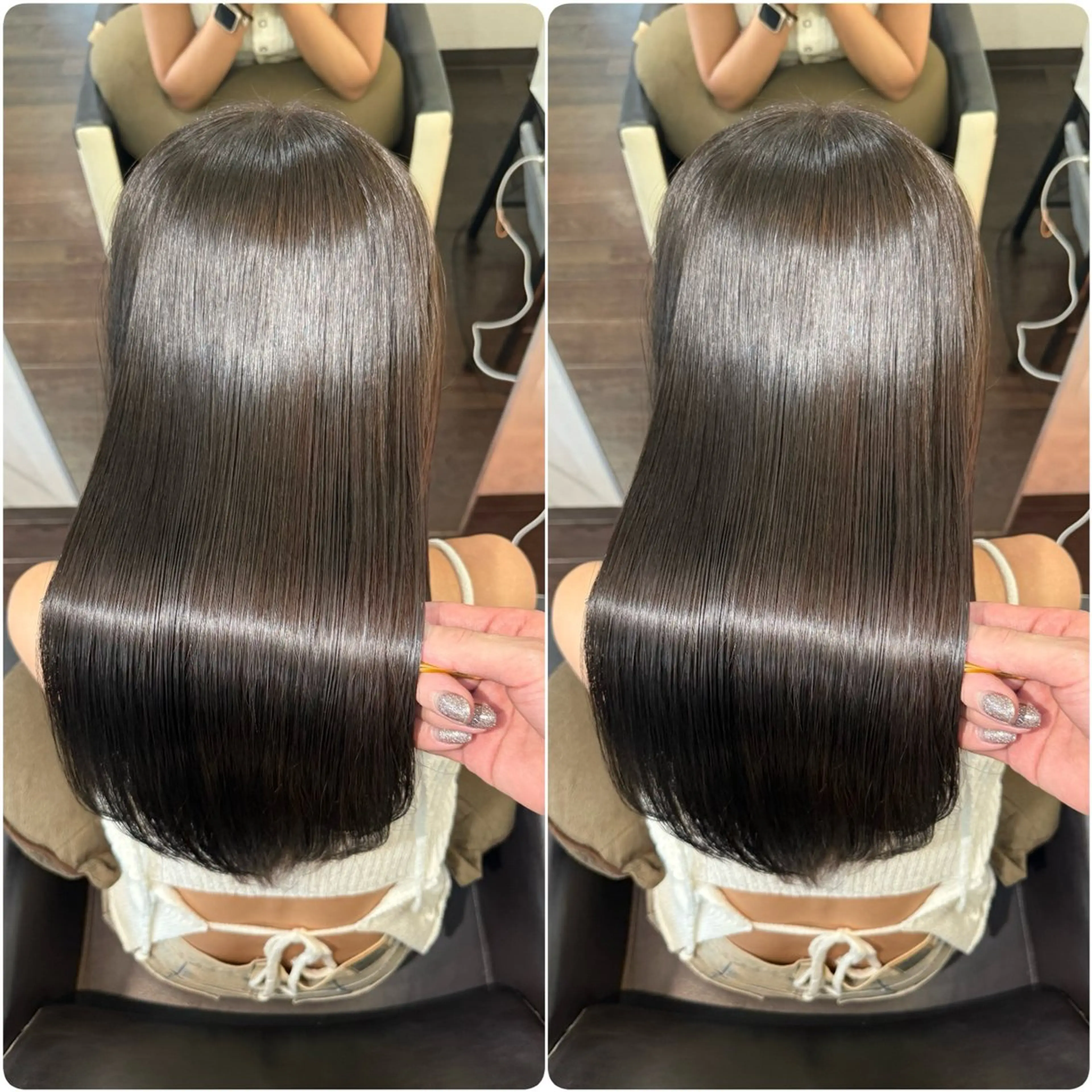 ロング カラー カット ヘアカラー トリートメント ヘッドスパ 🌹ULTOWA🌹 髪質改善/縮毛/店長のヘアスタイル