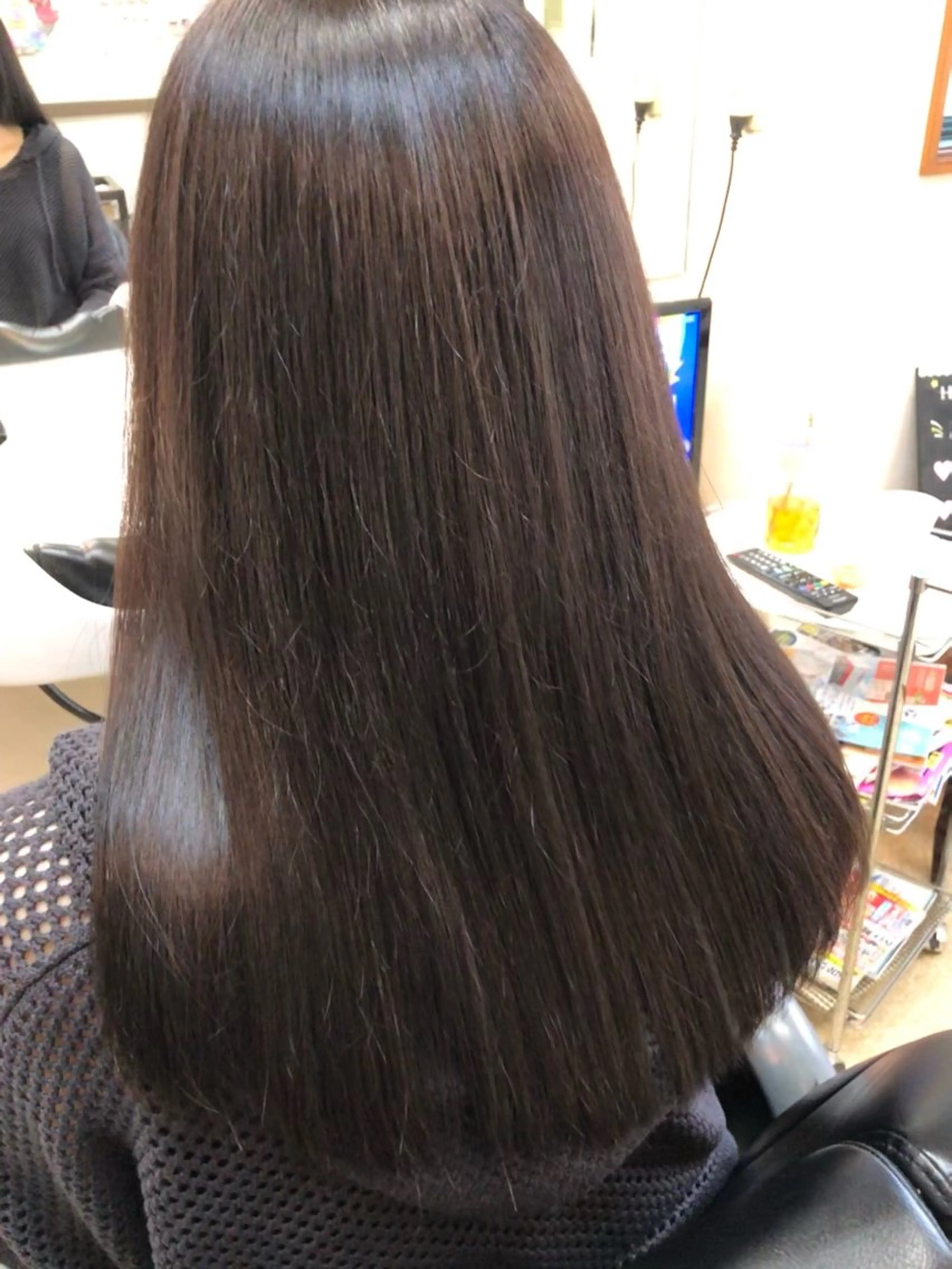 ロング カラー トリートメント 酸熱トリートメント 石塚 浩のヘアスタイル
