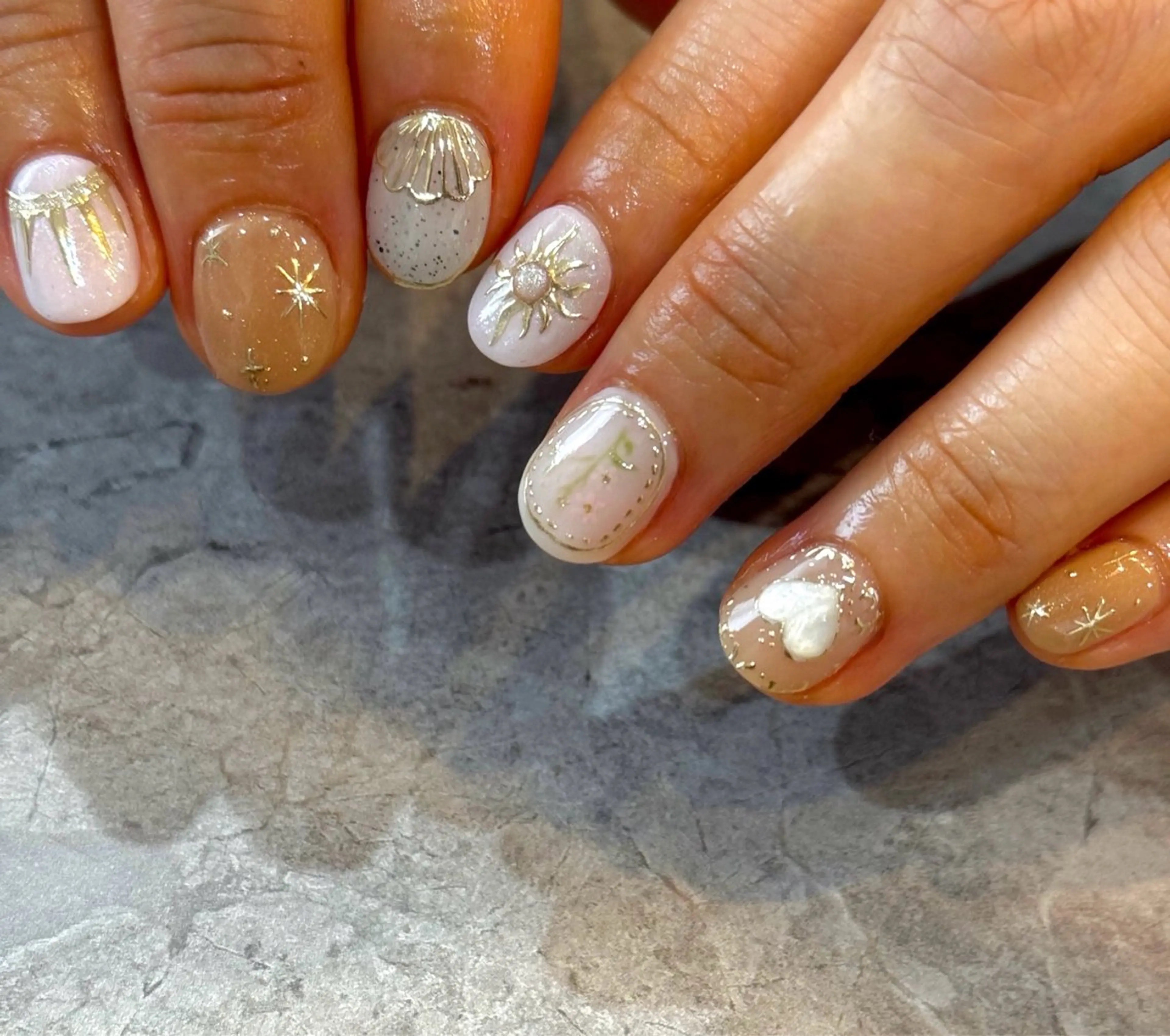 ネイル ハンドネイル Blé nailのネイルデザイン