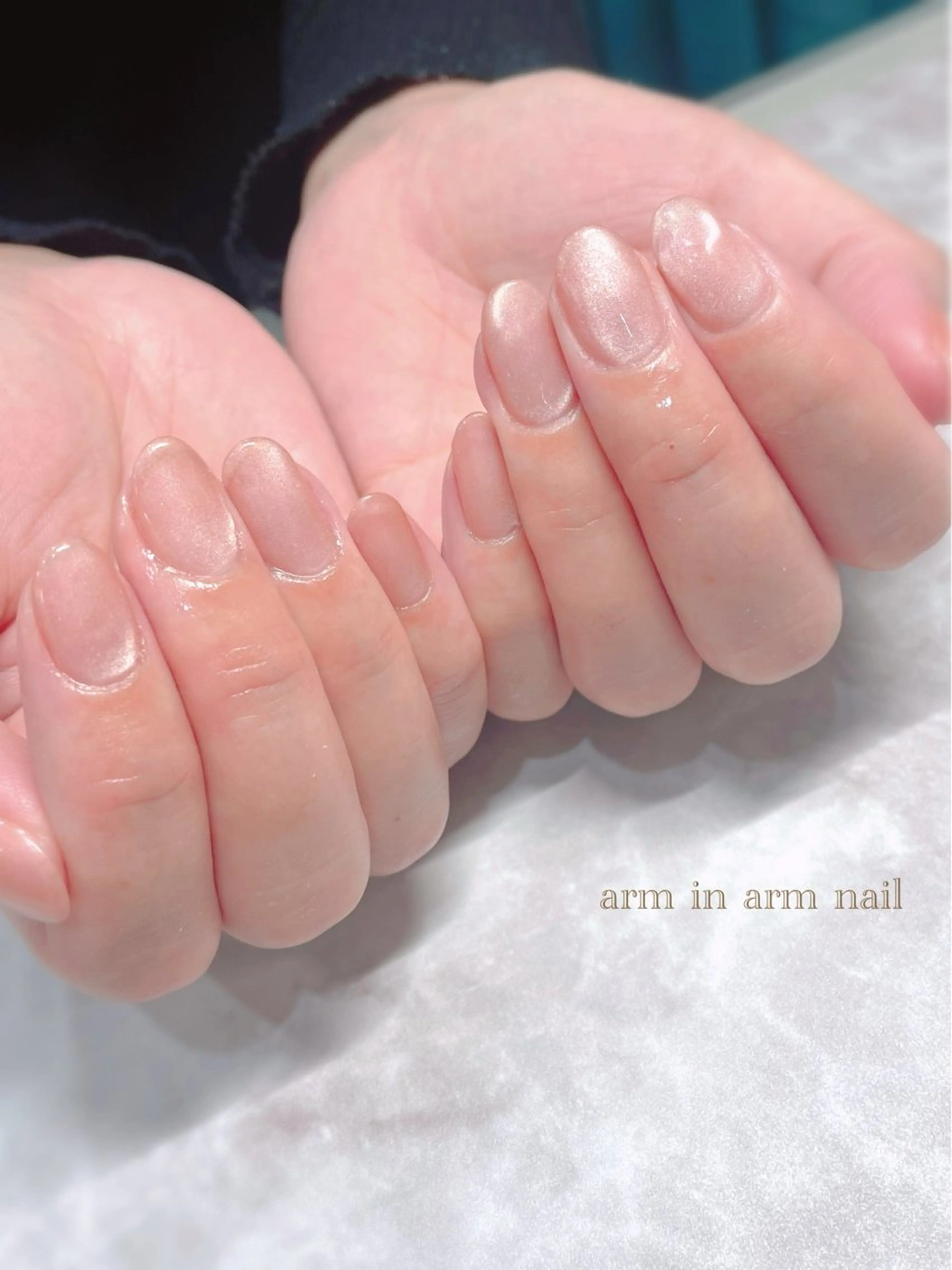 ネイル arm in arm ︎✿Yamamotoのマツエク・マツパデザイン