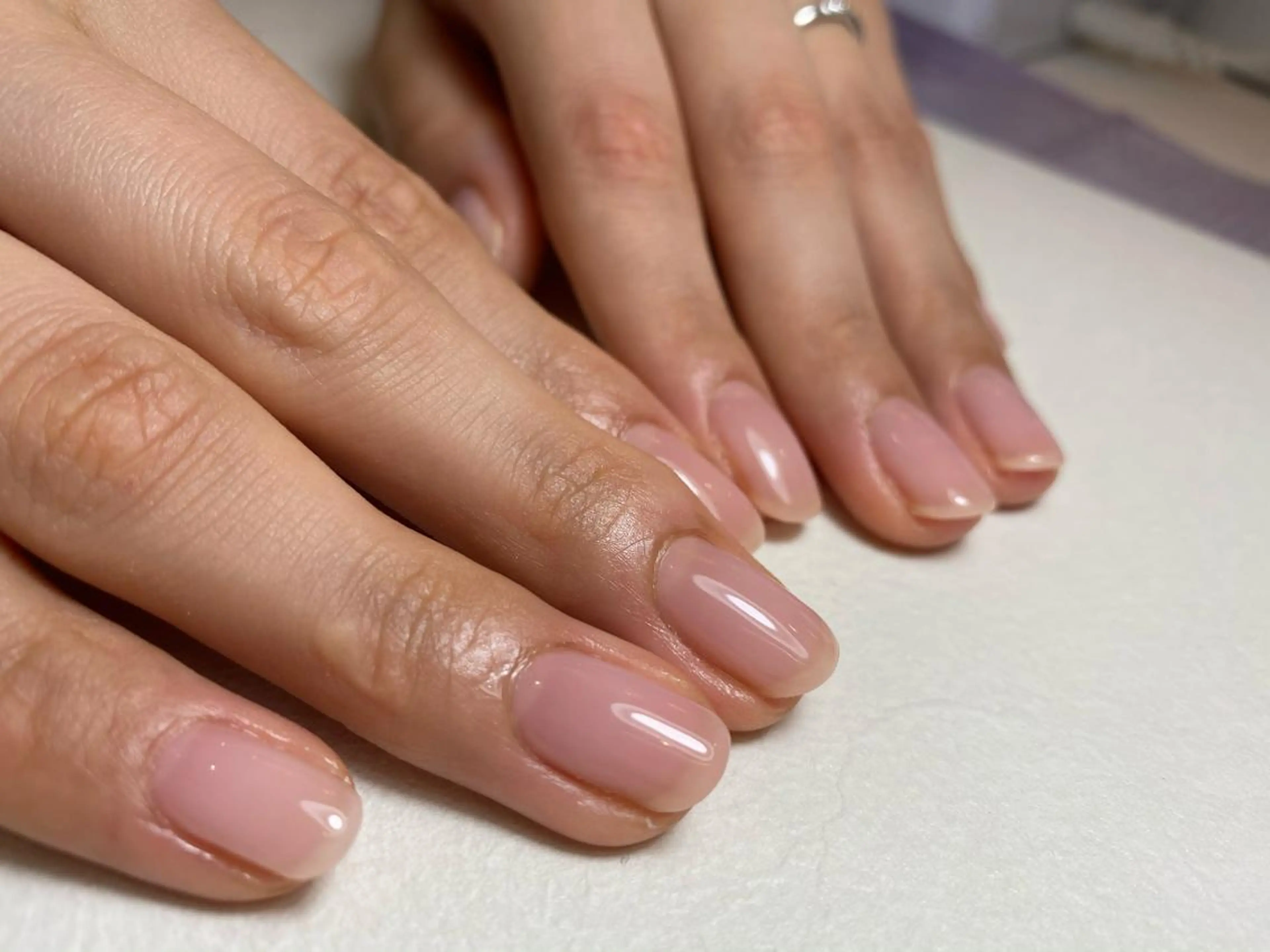 ネイル ワンカラーネイル ハンドネイル Nail salon アトリエジョワ　金山のネイルデザイン