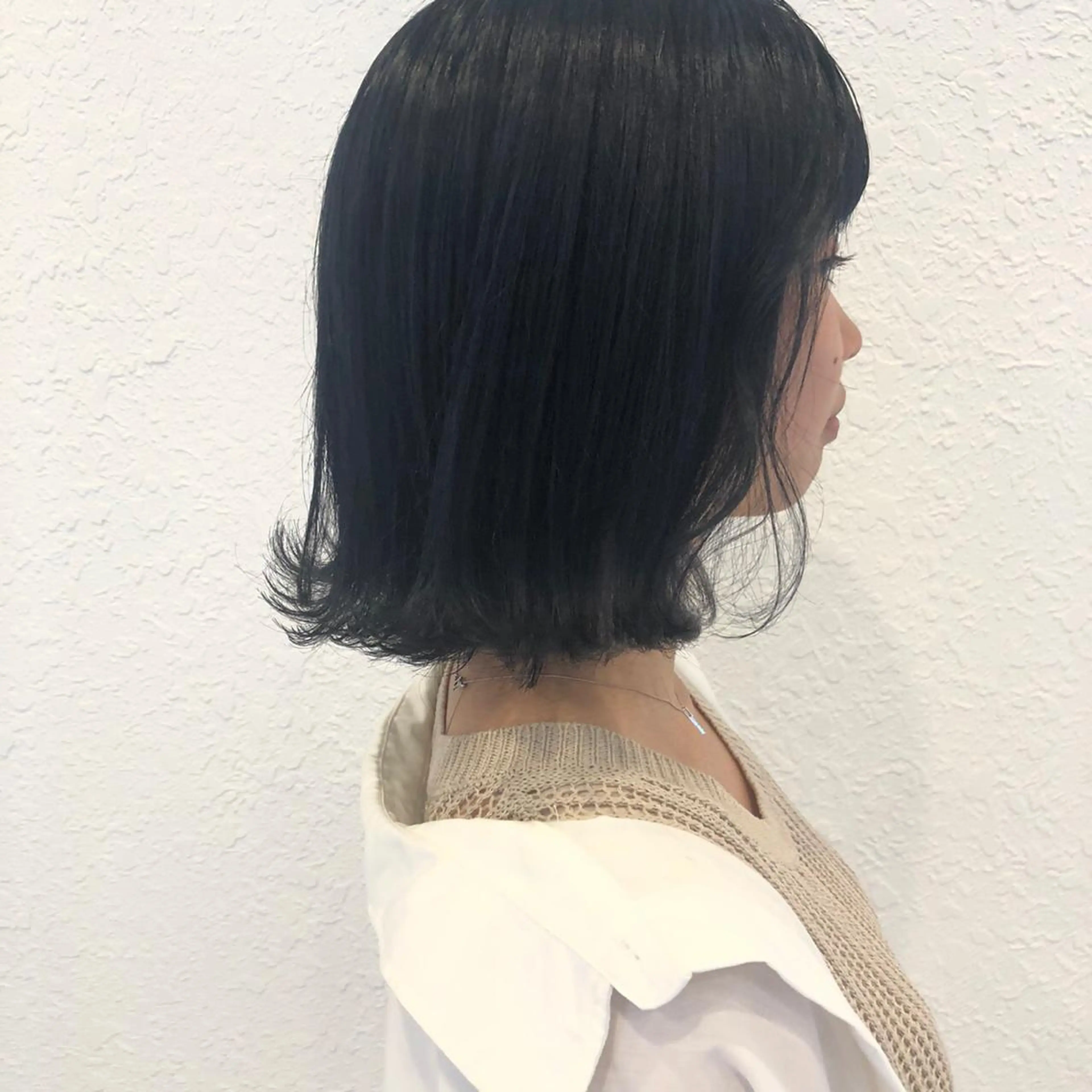 ミディアム カラー ベージュカラー ブリーチ グレージュ カット ヘアカラー トリートメント GO TODAY  SHAiRE SALON岡山所属・Sana/ 耳ツボ/インナーのヘアスタイル