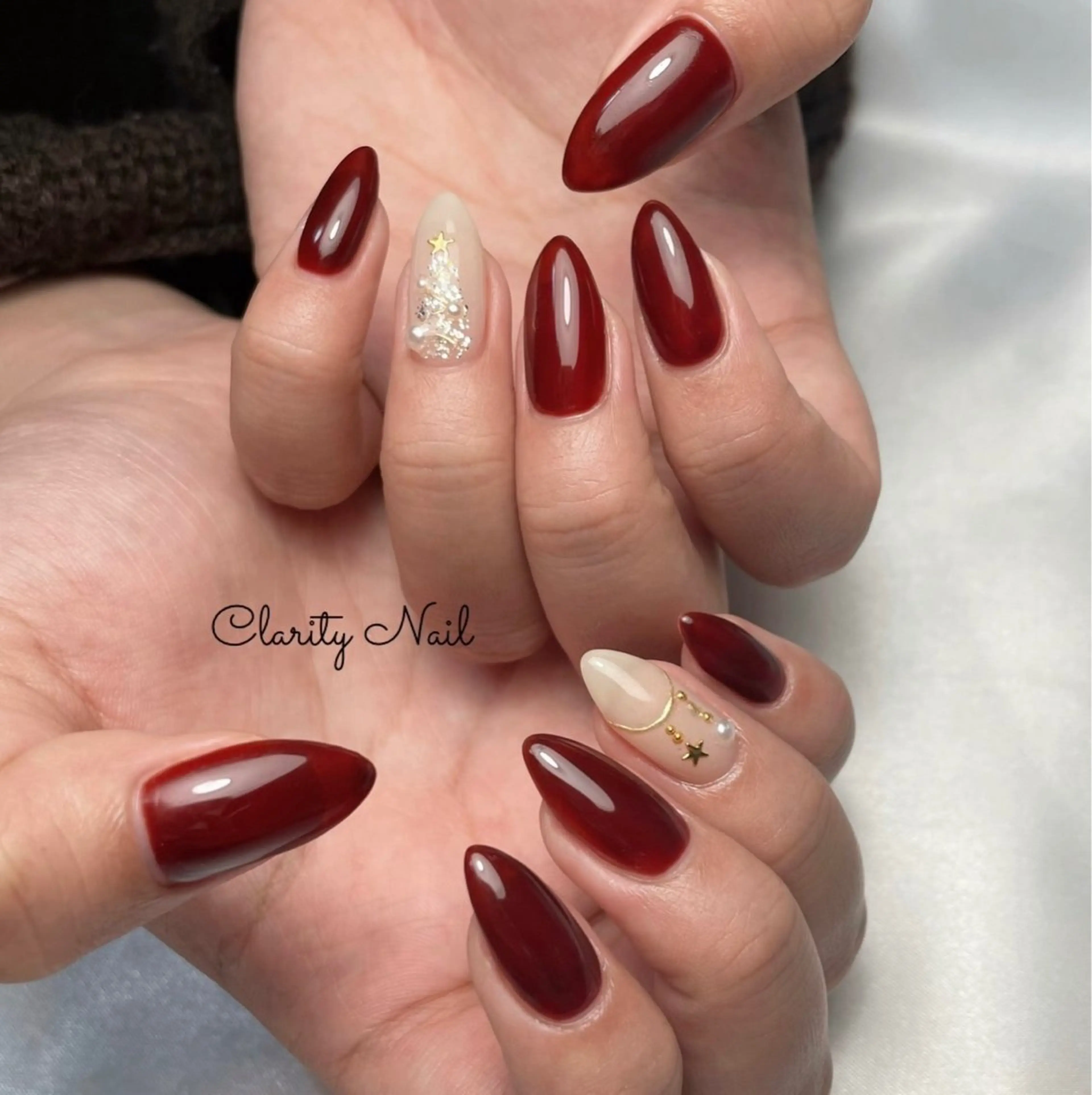 ネイル アートネイル 持ち込み ハンドネイル Clarity Nailのネイルデザイン