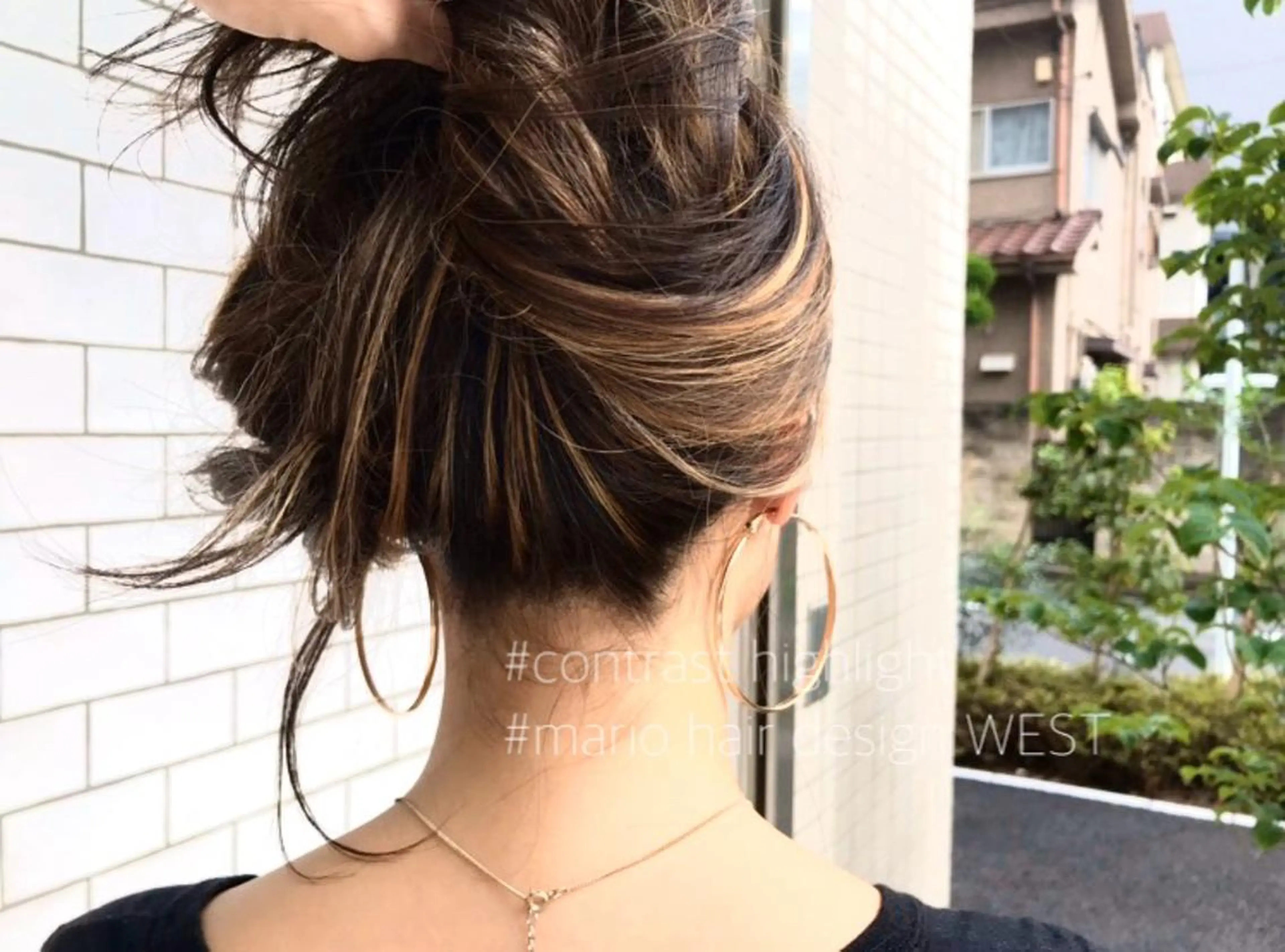 ロング カラー ハイライトカラー ハイライト 竹嶌 健吾のヘアスタイル