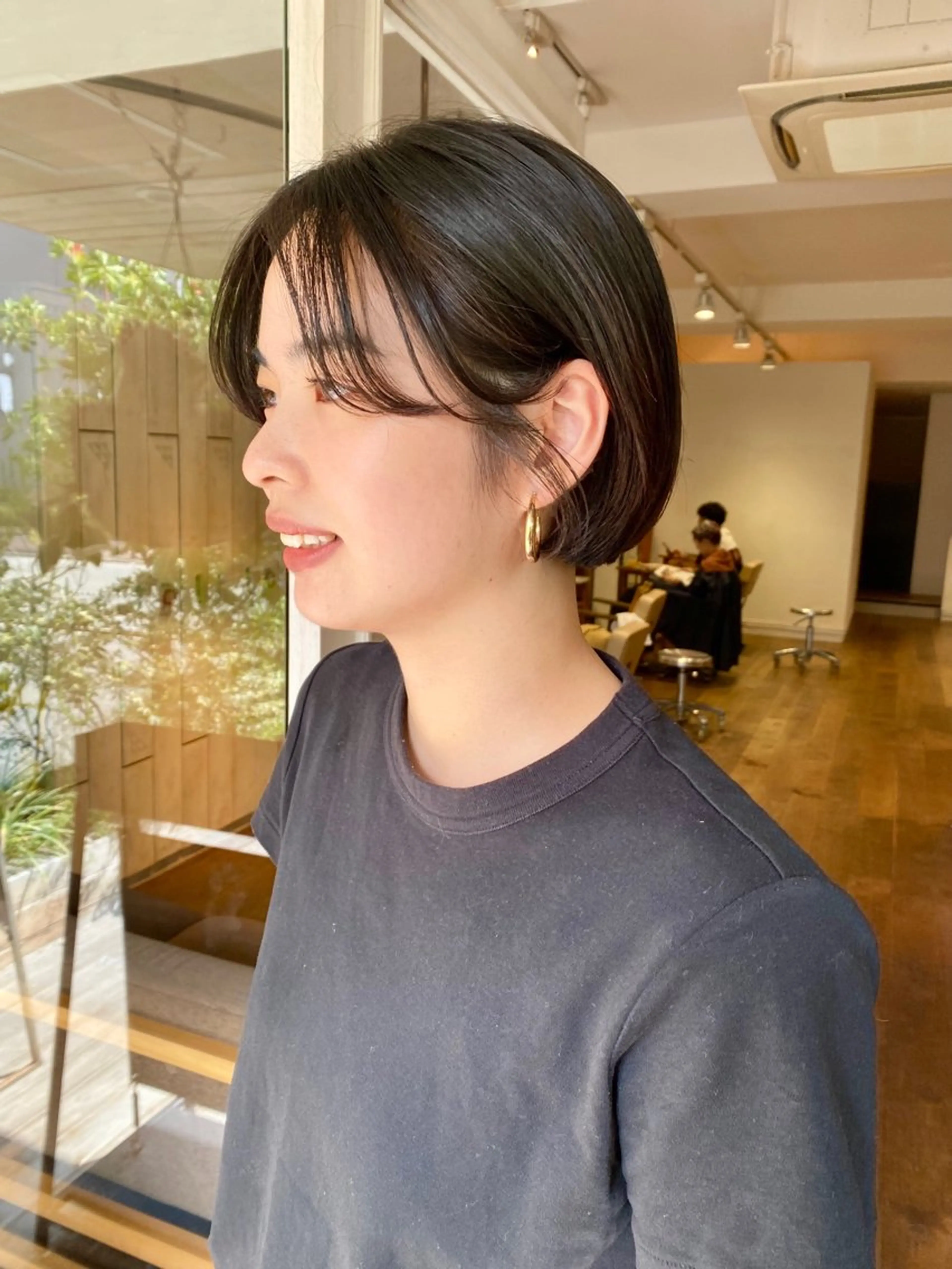 ショート ヘアアレンジ BELLA阿部野 TOMOMIのヘアスタイル