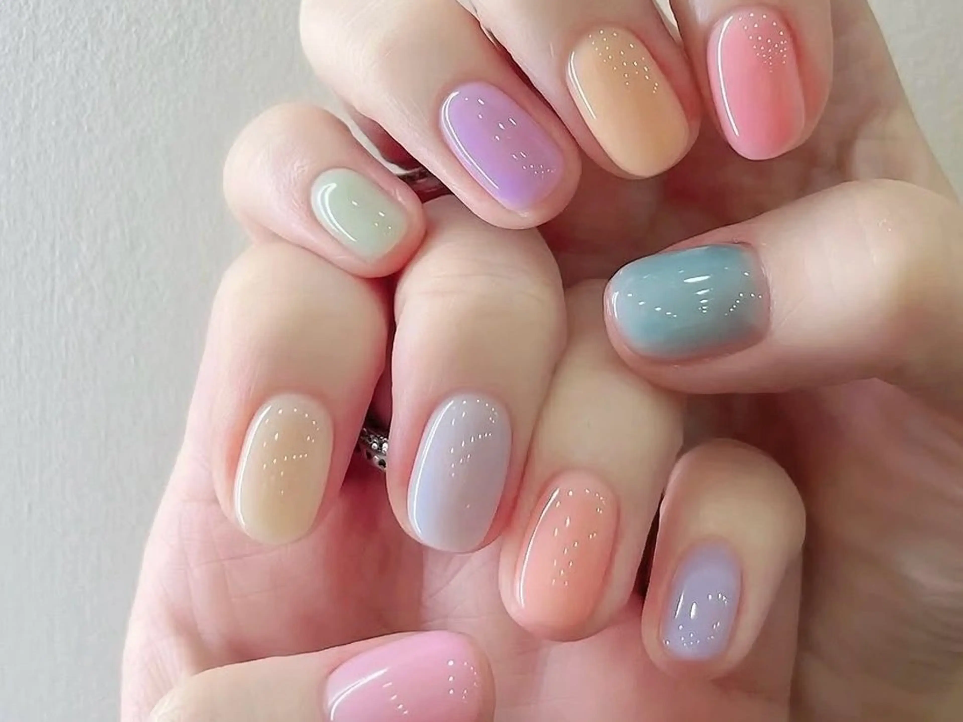 ニュアンスネイルの写真