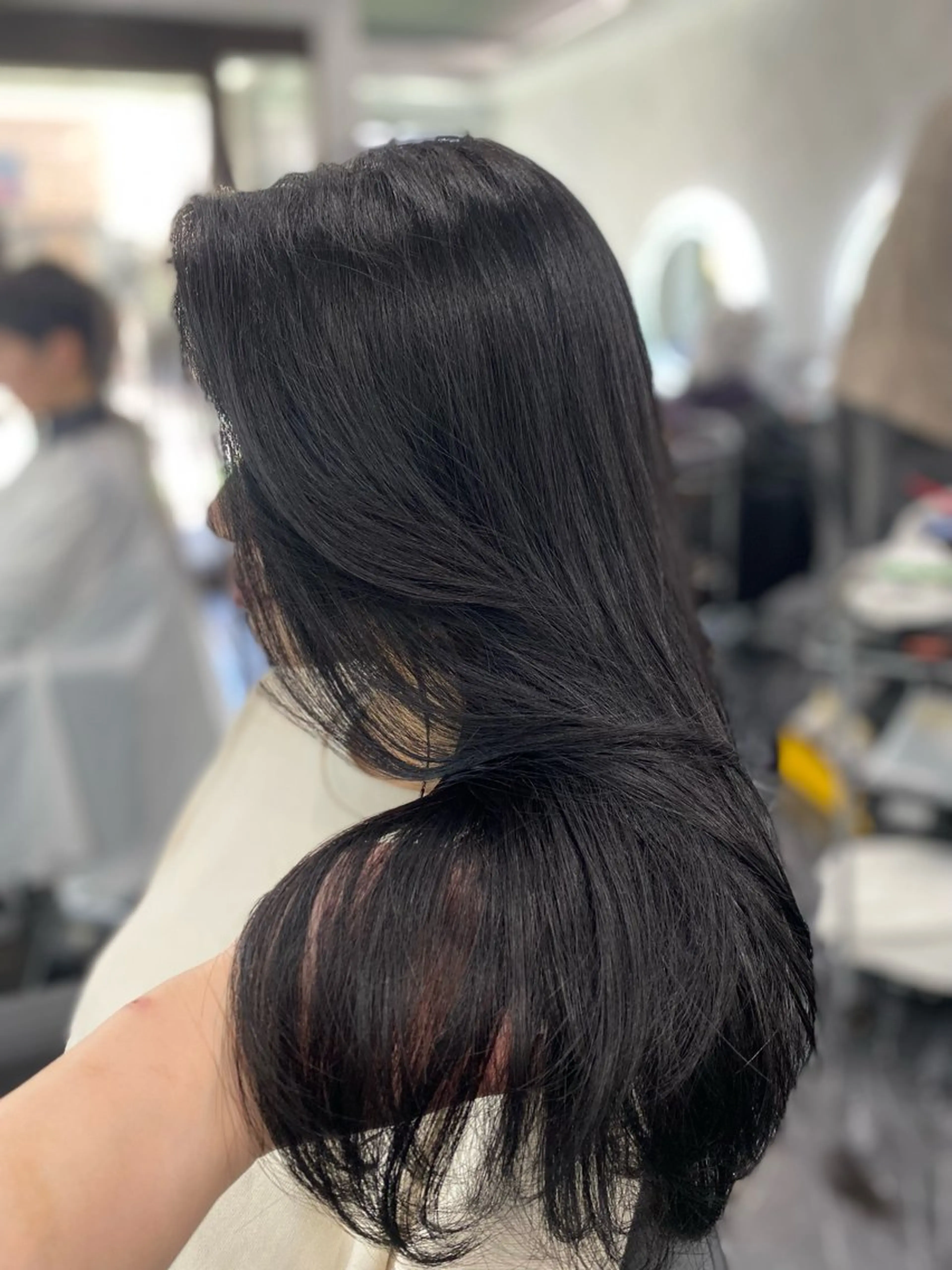 ロング ヘアカラー トリートメント LOHAS Kanaのヘアスタイル