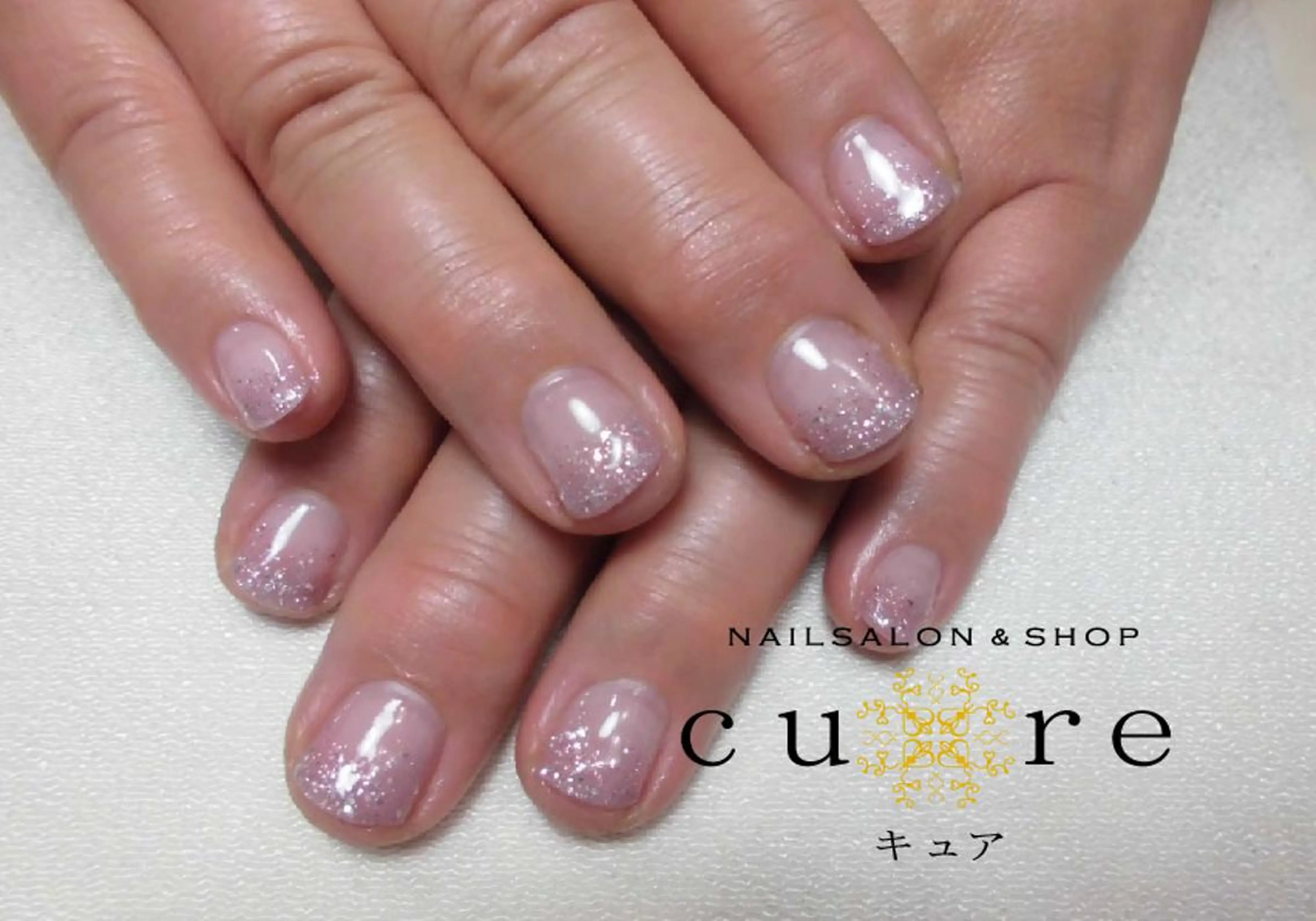 ショート ネイル ハンドネイル ネイルサロン Cureのネイルデザイン