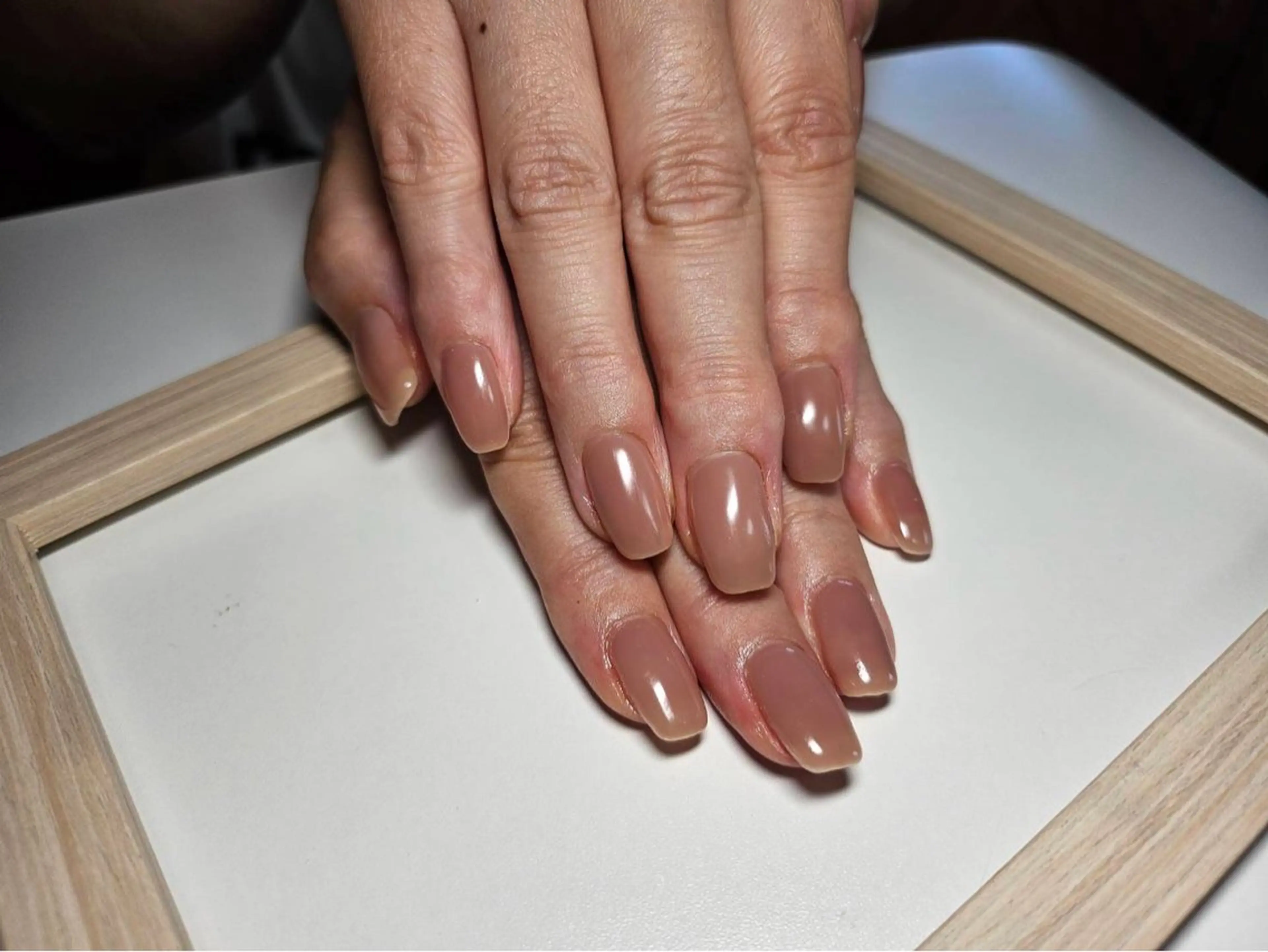 ネイル ワンカラーネイル Nail salon Caco.のネイルデザイン