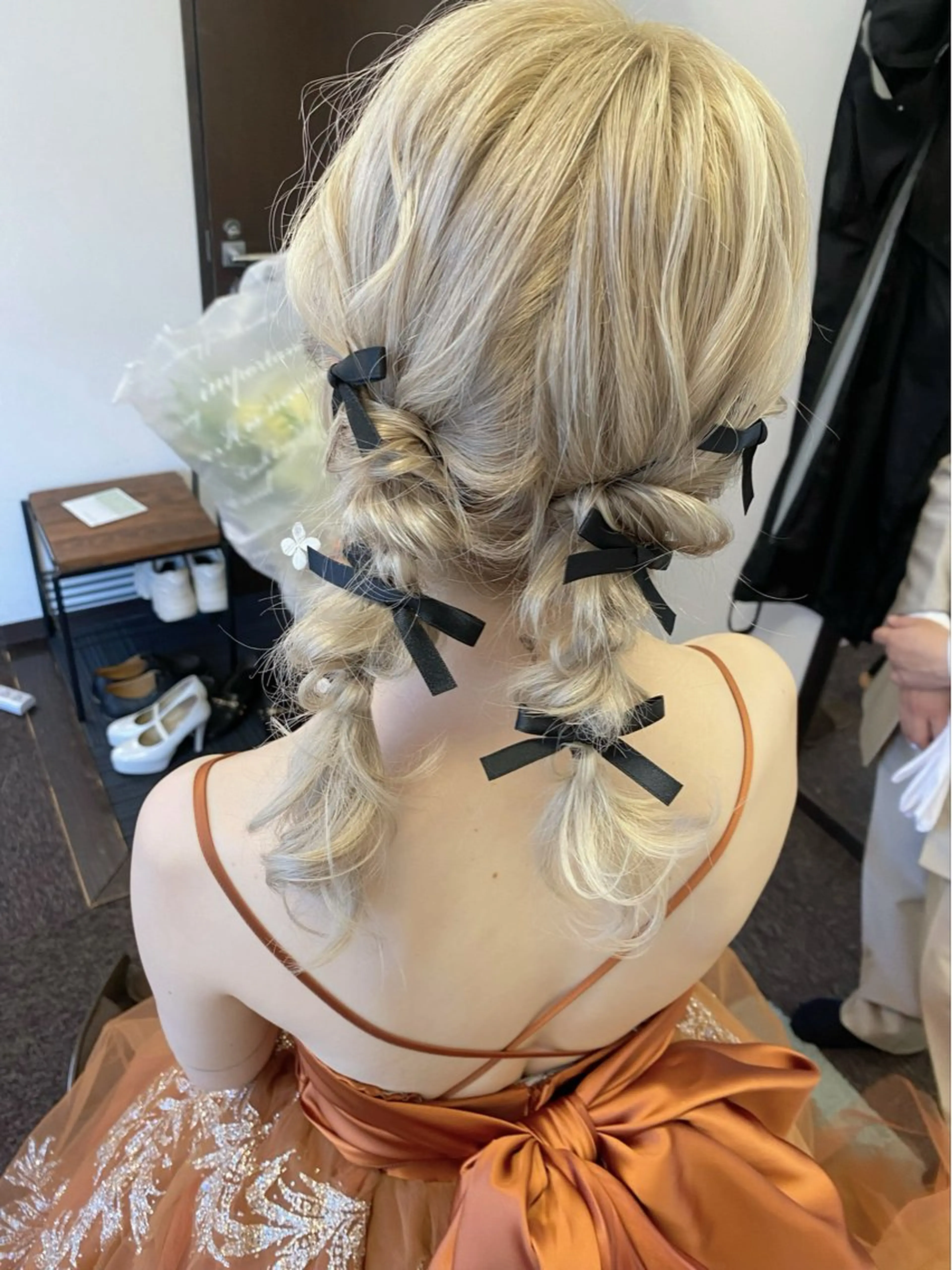 セミロング ヘアアレンジ 大阪/ヘアアレンジ /似合わせset💐のヘアスタイル