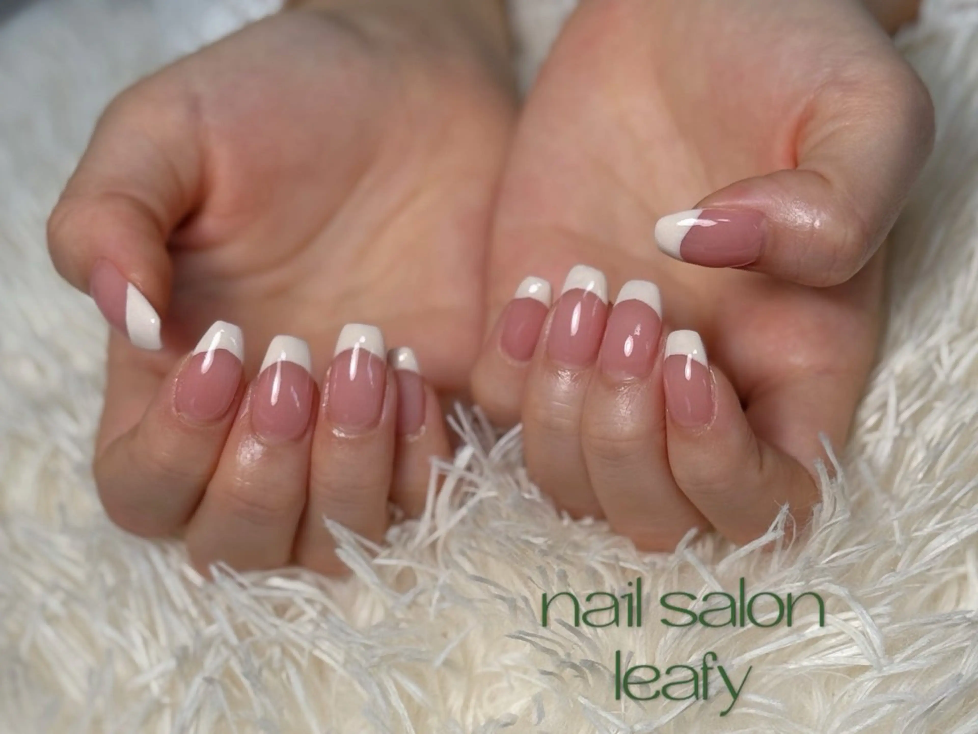 ネイル フレンチネイル ネイルサロン leafyのネイルデザイン