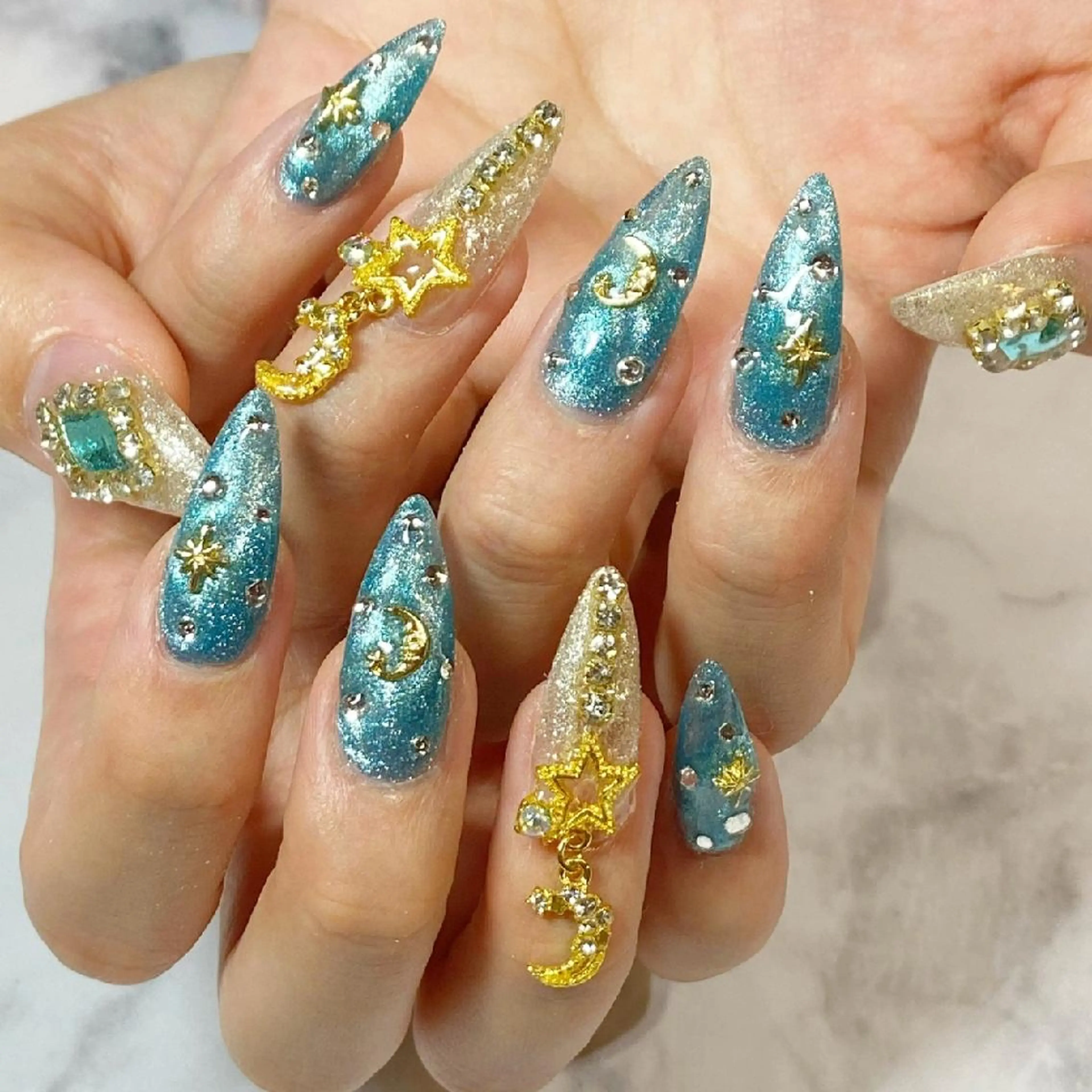 ネイル ハンドネイル あ きのネイルデザイン