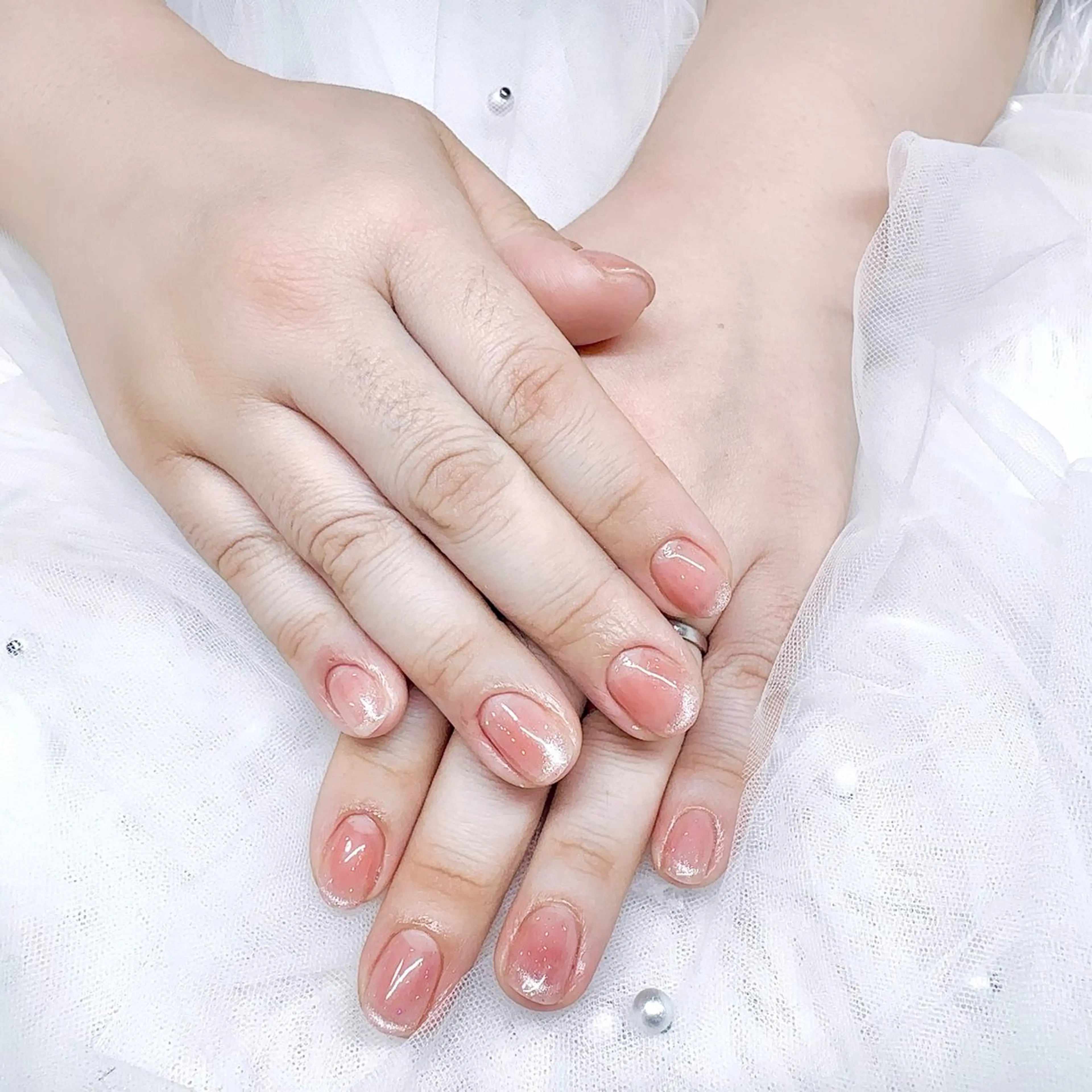 ネイル フレンチネイル マグネットネイル LOA.NAIL 本八幡店💞Kyouのネイルデザイン