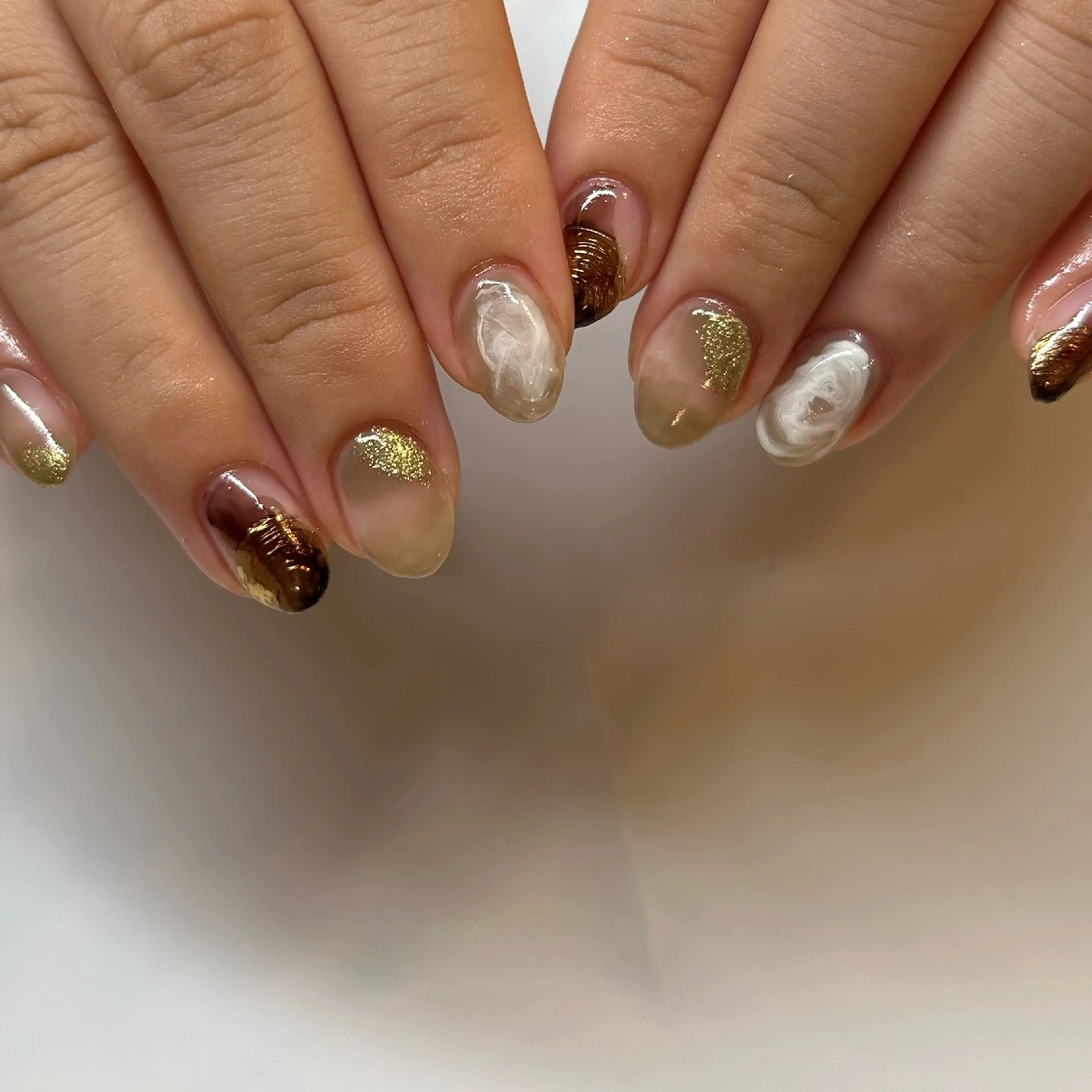 ネイル ニュアンスネイル プライベートサロン etelüのネイルデザイン