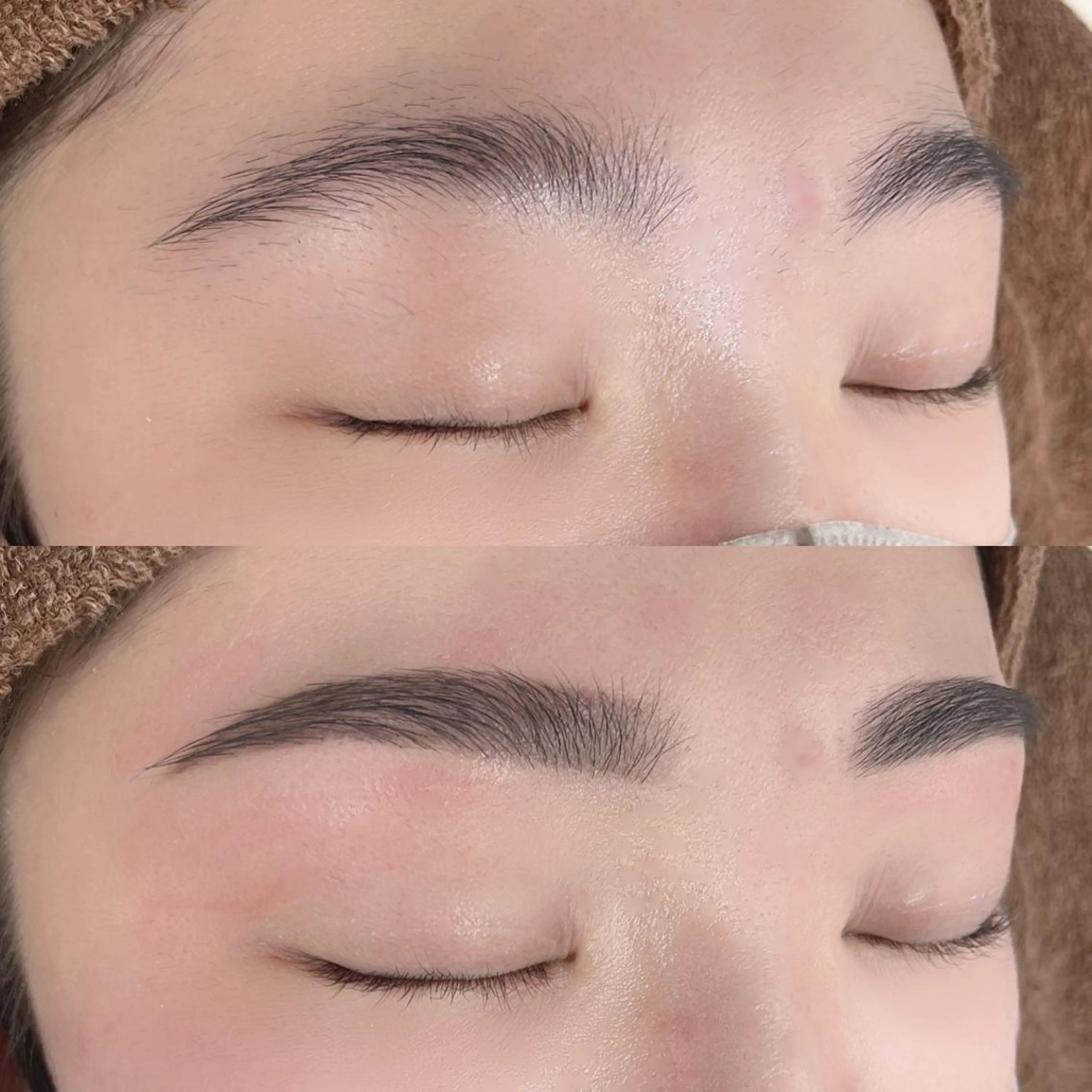 パーマ メンズ アイブロウ BEIGE 金山 🌹RUKAのマツエク・マツパデザイン