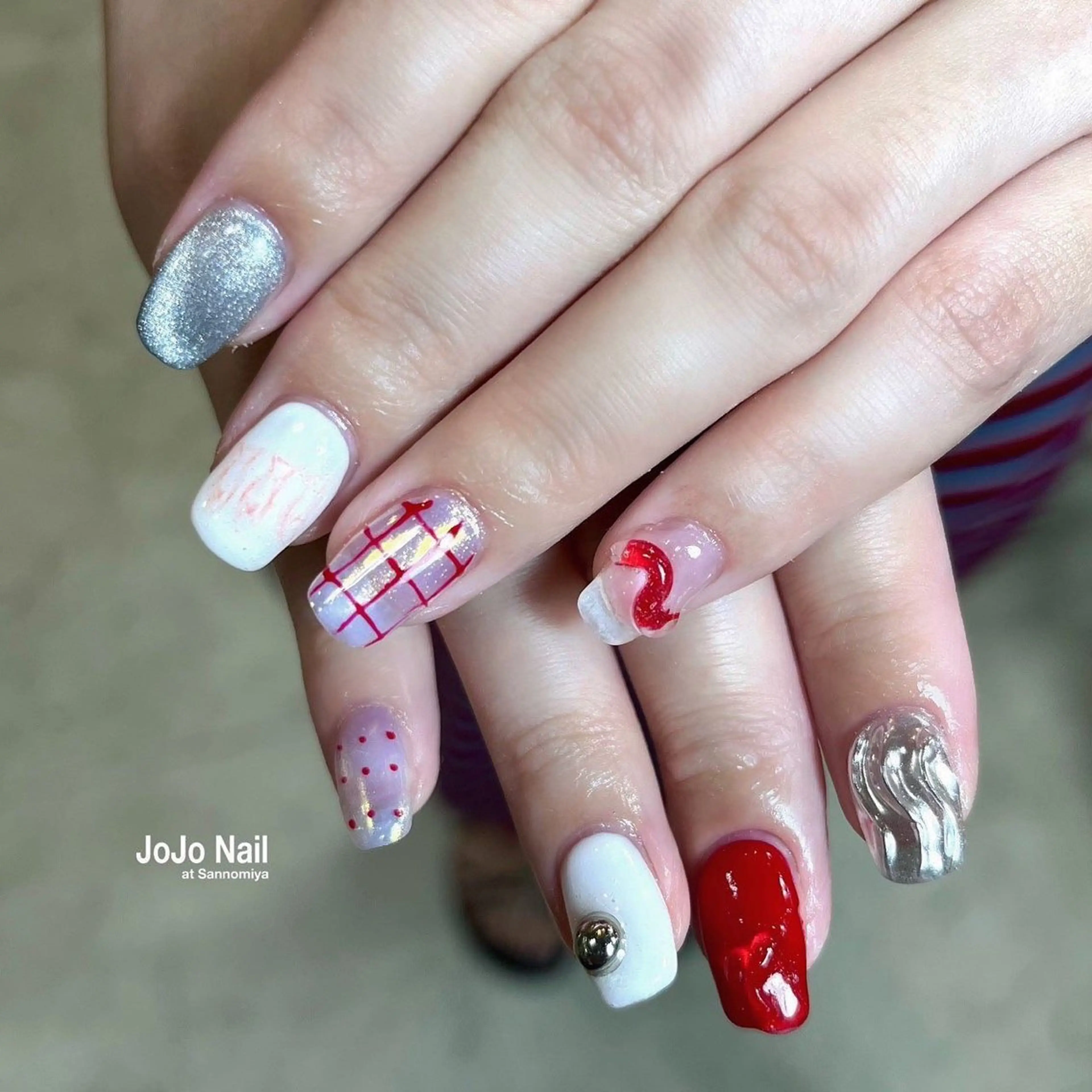 ネイル ハンドネイル JOJO Nail Sannomiyaのネイルデザイン