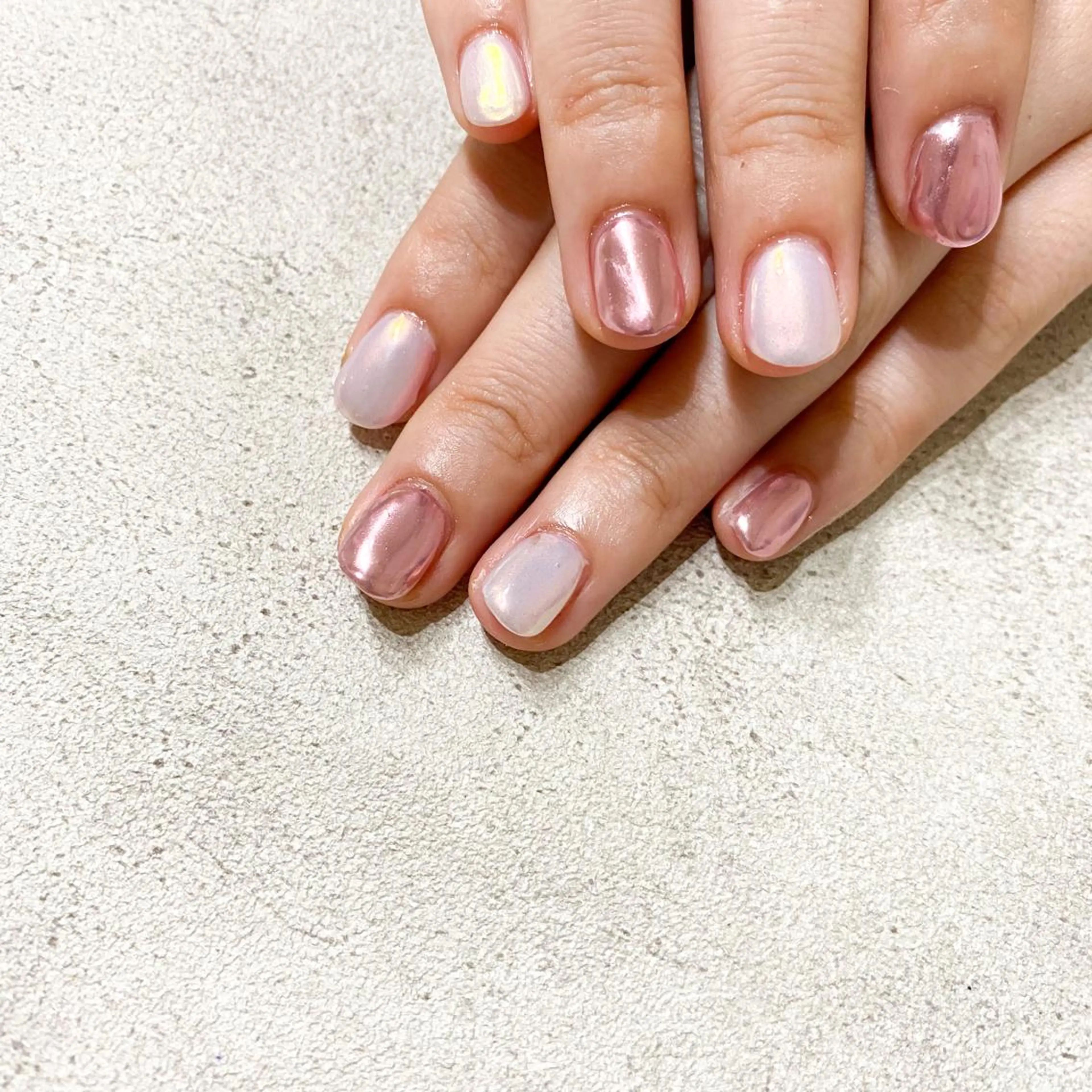 ネイル ゴテゴテ💙ワンホン リオナのネイルデザイン