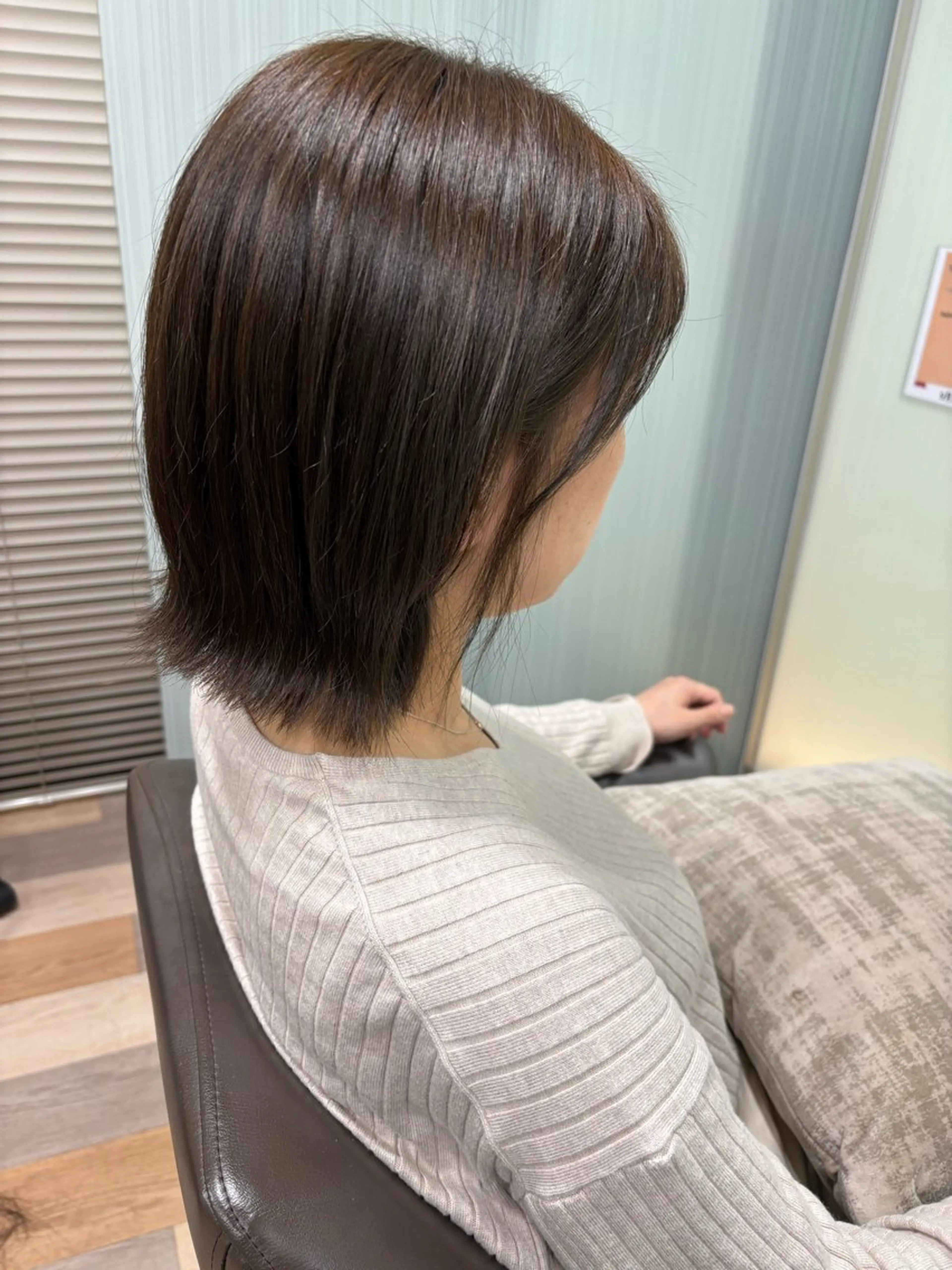 ショート 切りっぱなしボブ ボブ 韓国/顔周りカット /キム チョウヒのヘアスタイル