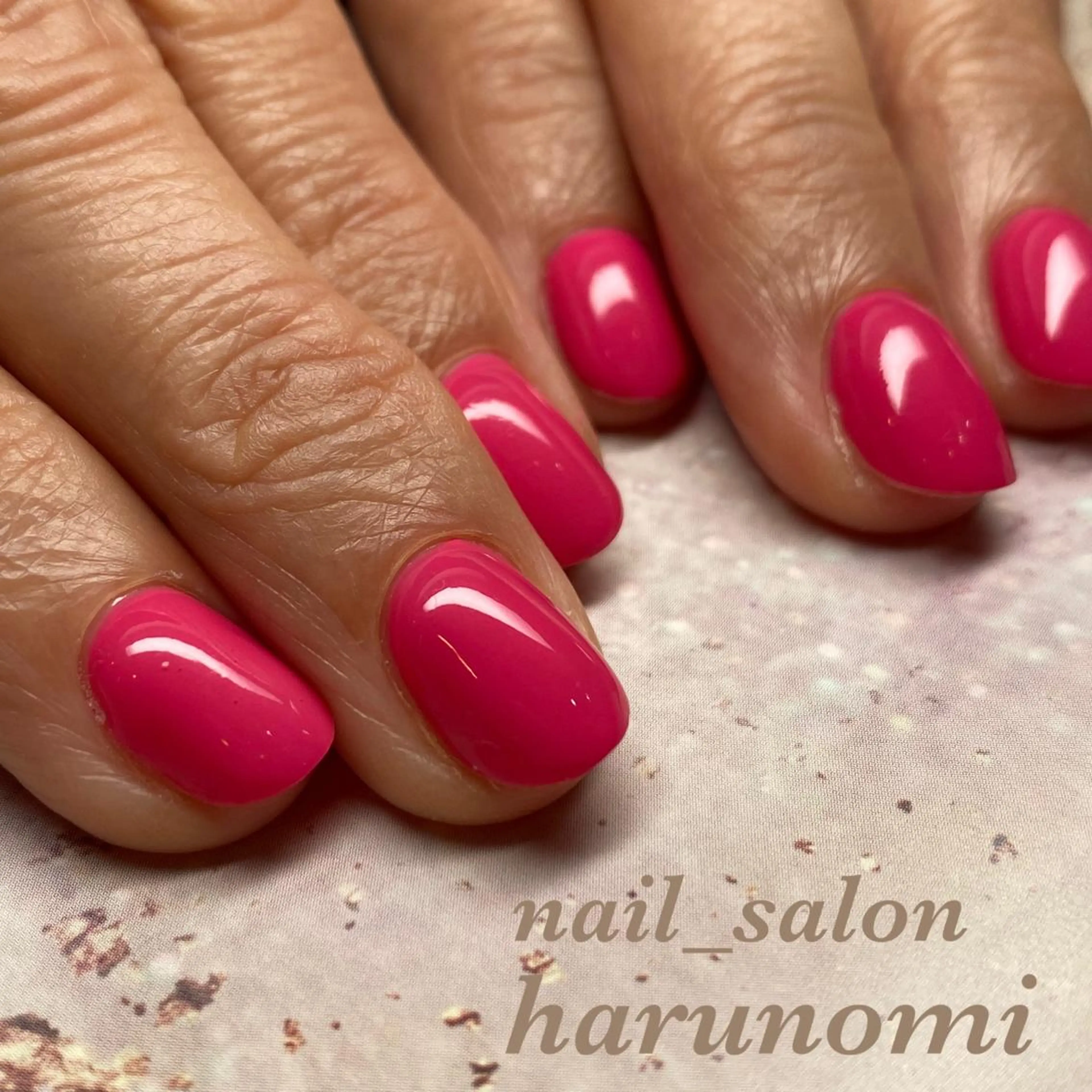 ネイル ピンク ハンドネイル nailroom harunomiのネイルデザイン