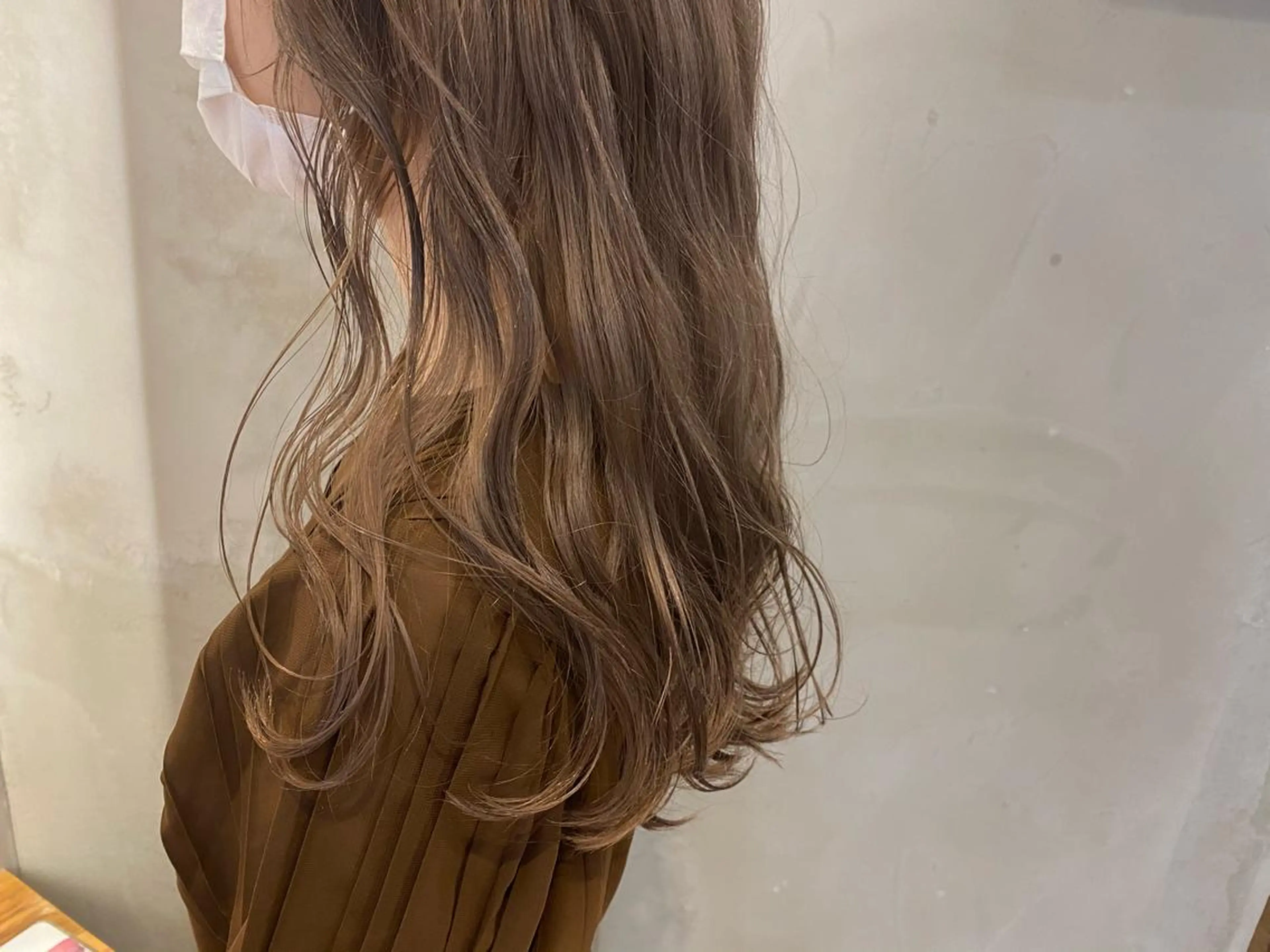 ロング トリートメント ヘアセット 顔周りcut・ご相談 ＝新宿しずく🇰🇷のヘアスタイル